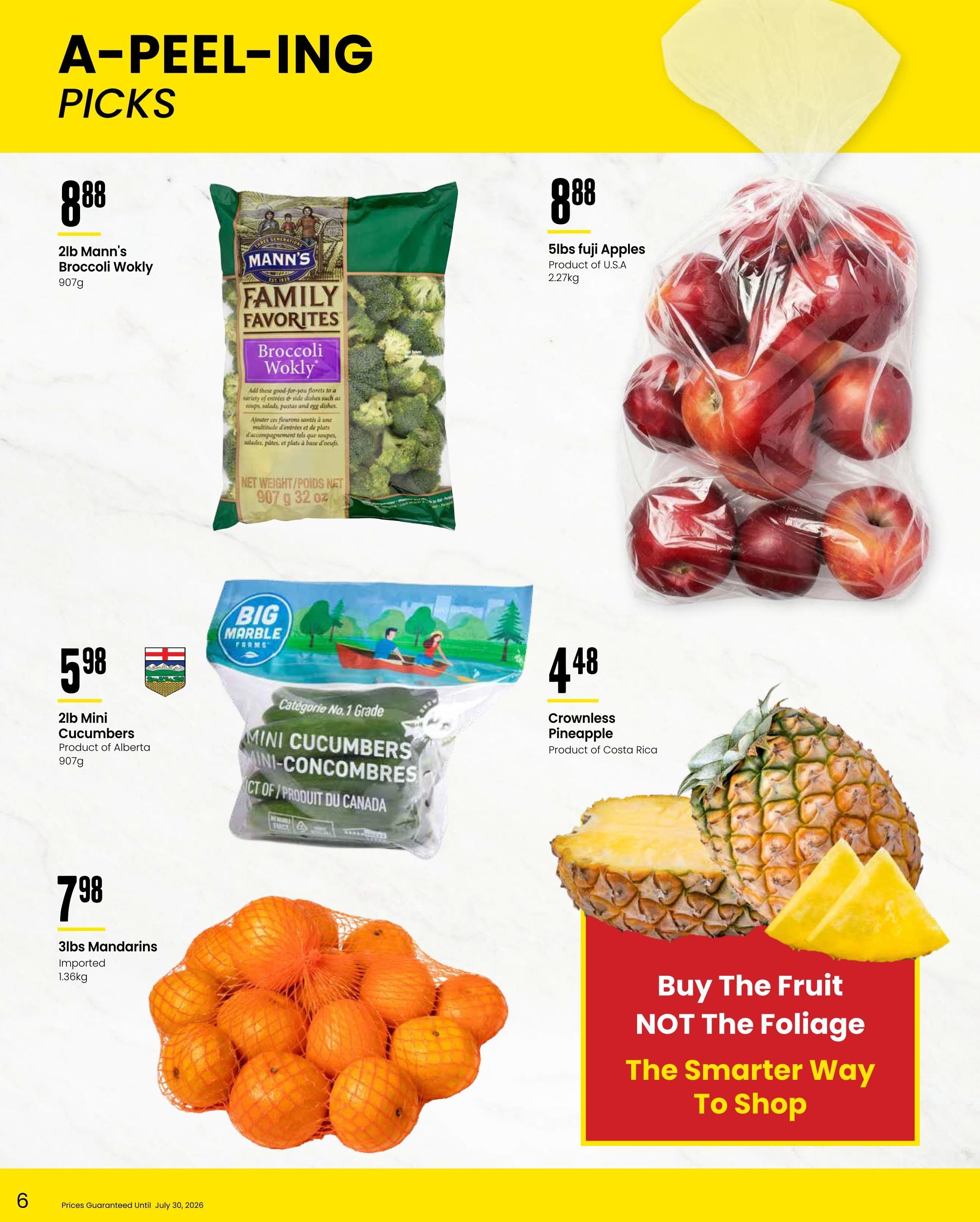 Freson Bros. Family Essentials Flyer June 26 to July 30