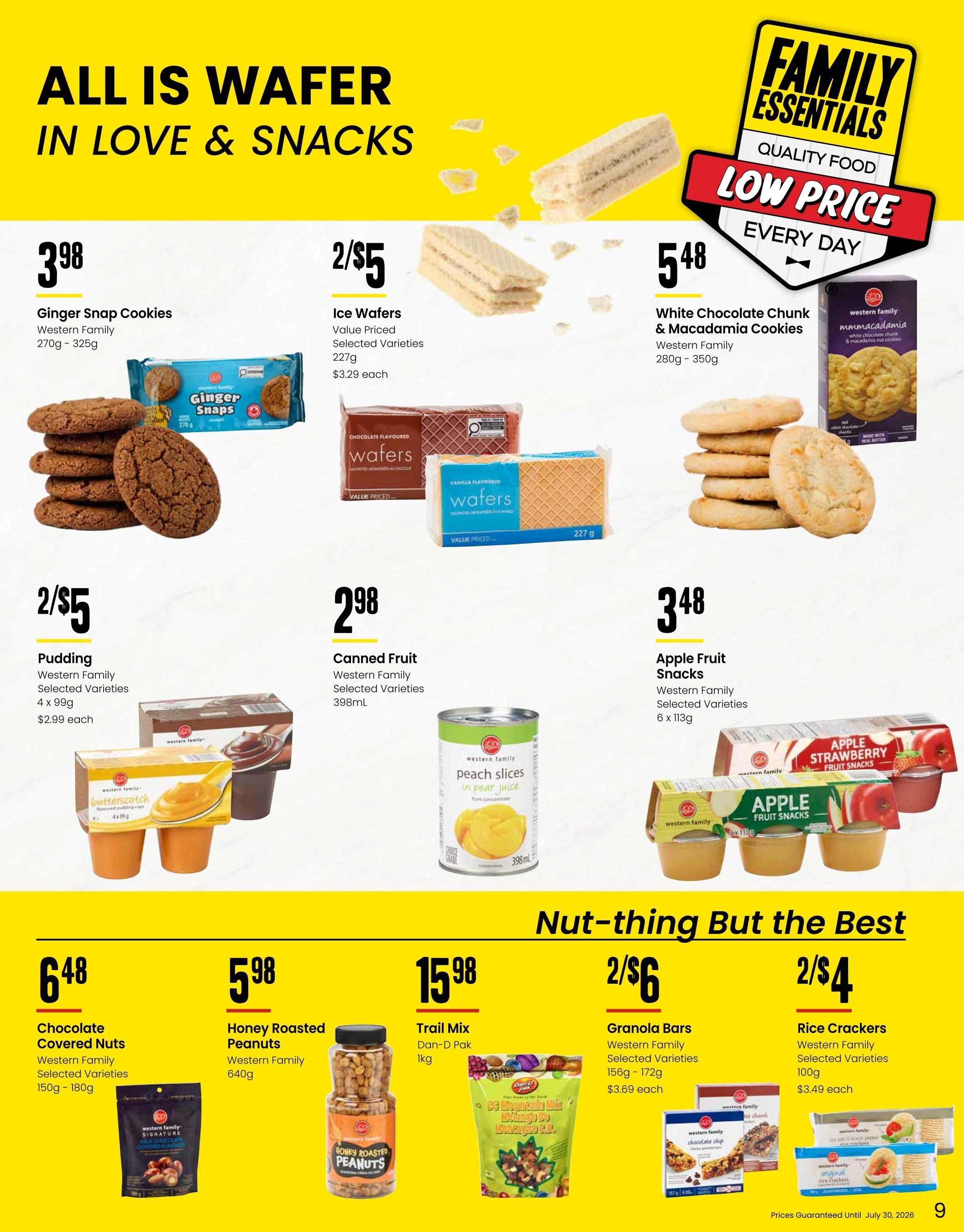Freson Bros. Family Essentials Flyer June 26 to July 30