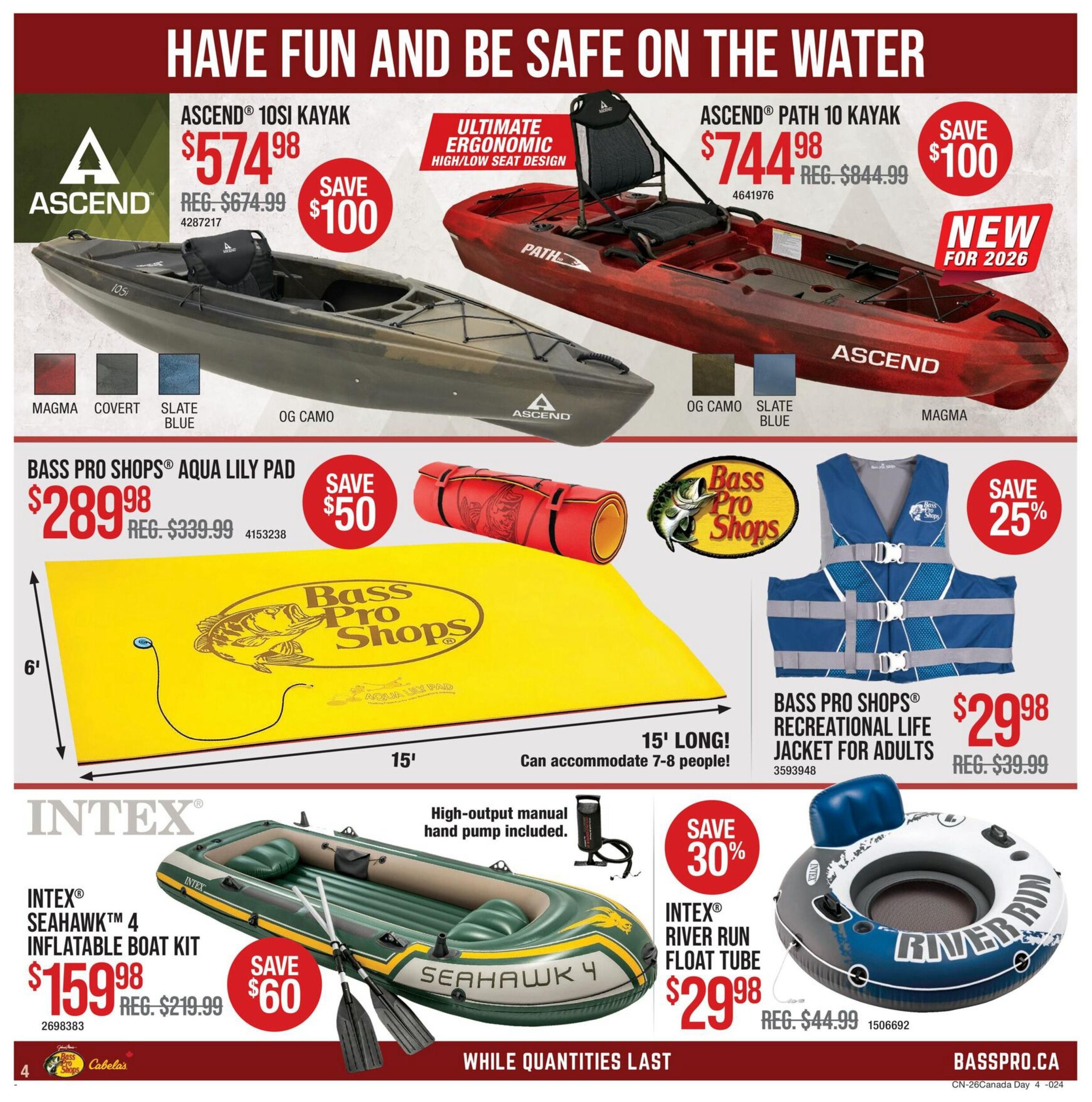 Bass Pro Shops Flyer June 22 to July 1