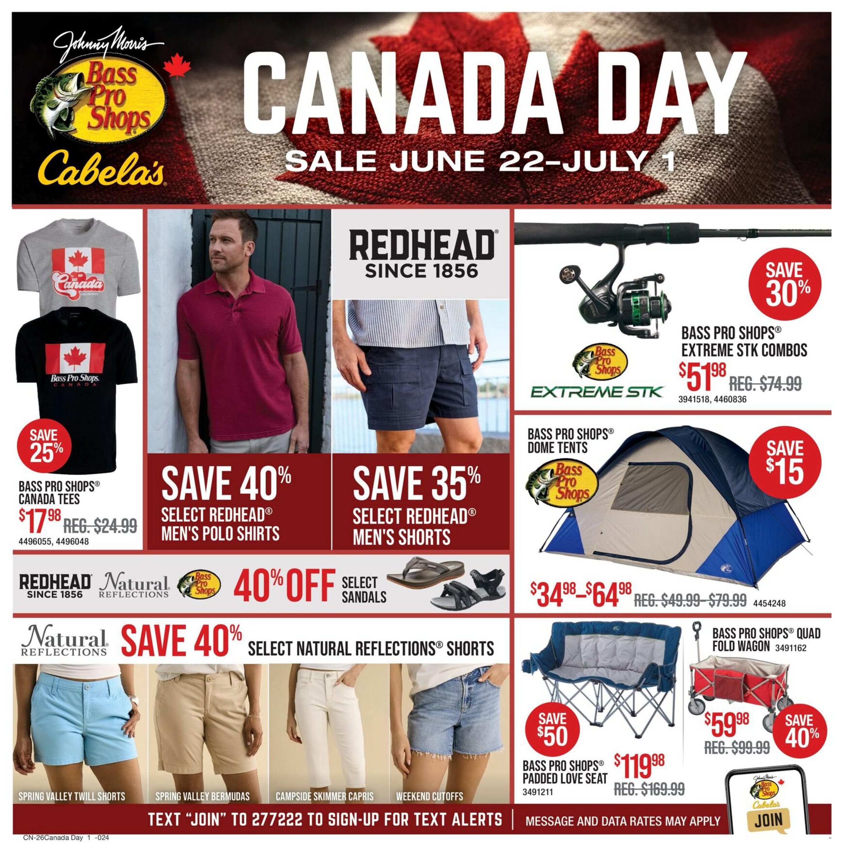 Cabela's Flyer June 22 to July 1