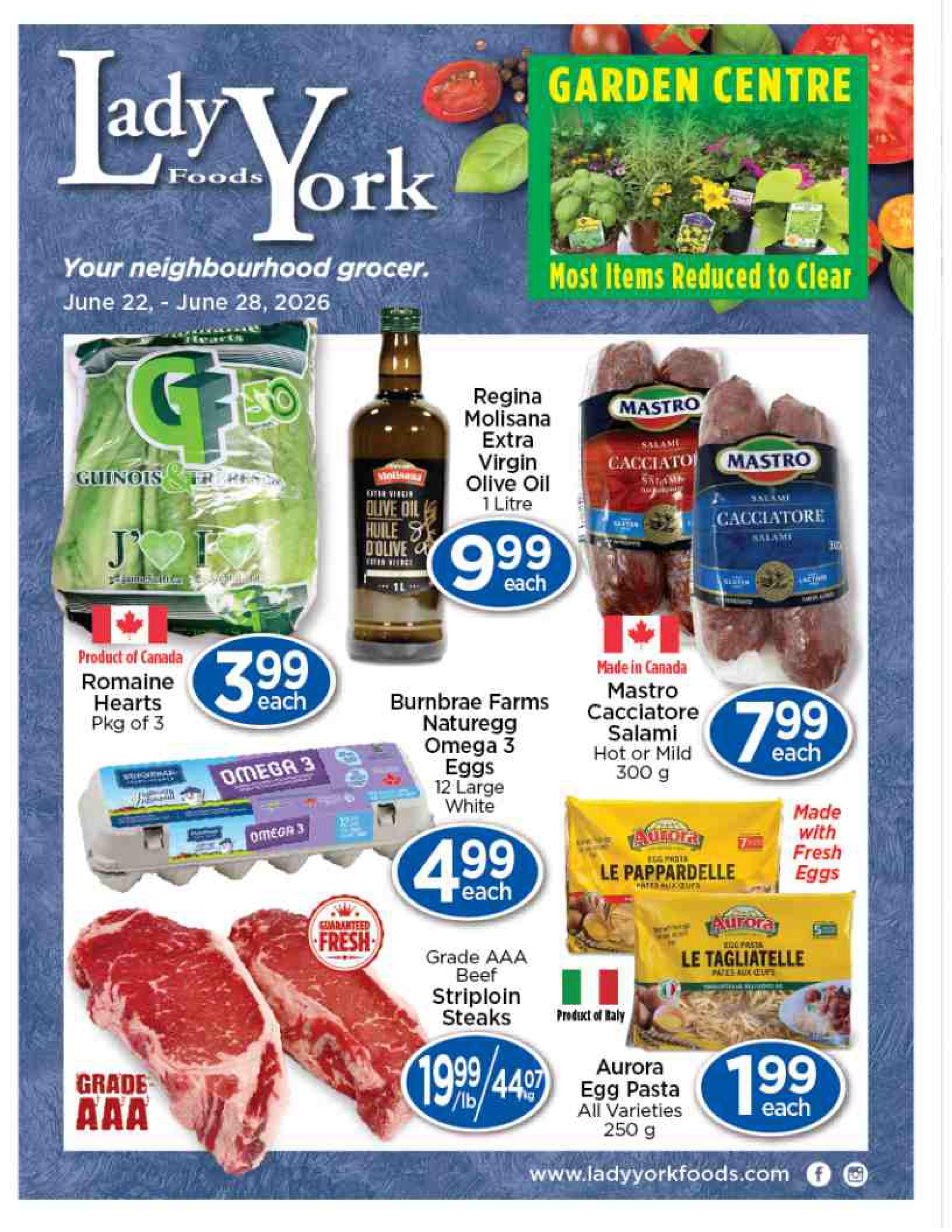 Lady York Foods Flyer June 22 to 28