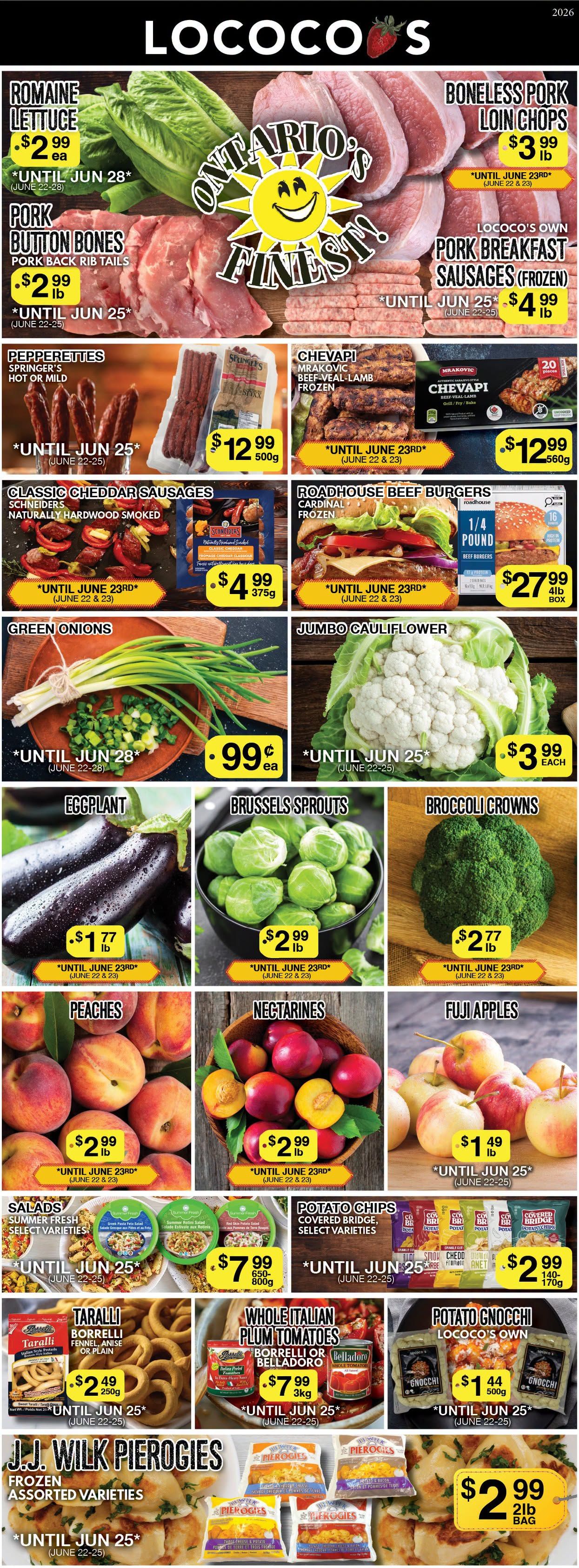 Lococo's Flyer June 22 to 25