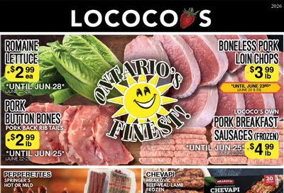 Lococo's Flyer June 22 to 25