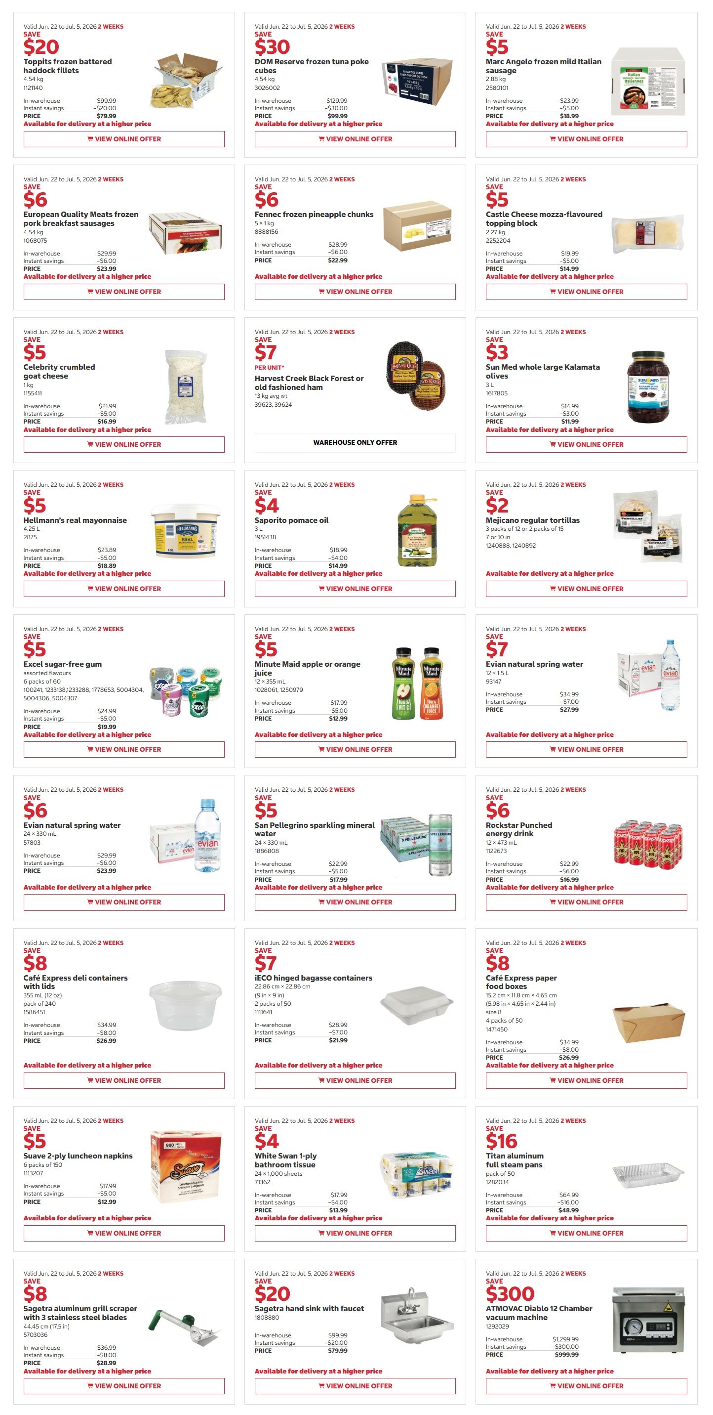 Costco Business Centre Instant Savings Flyer June 22 to July 5