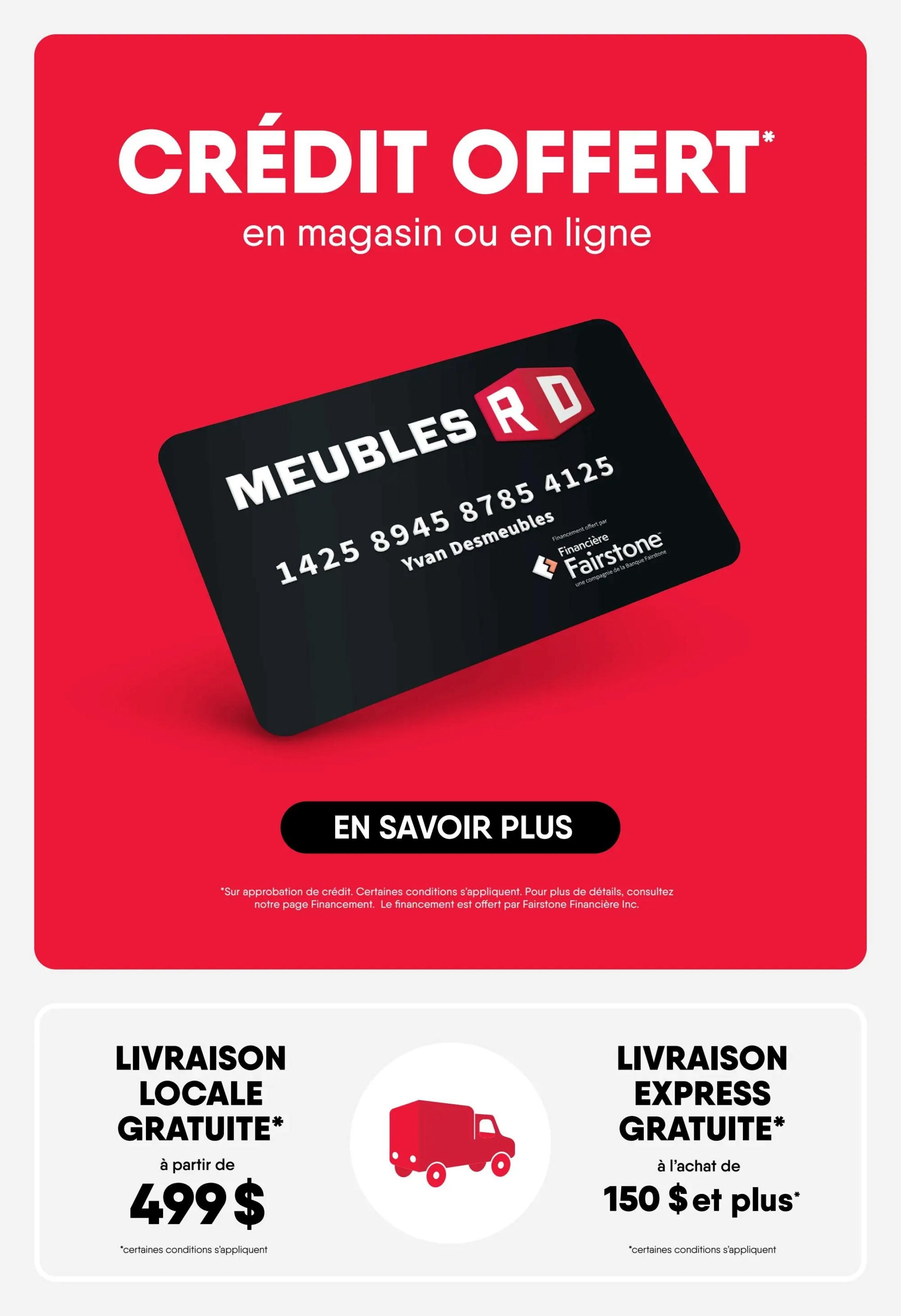 Meubles RD Flyer June 22 to 28