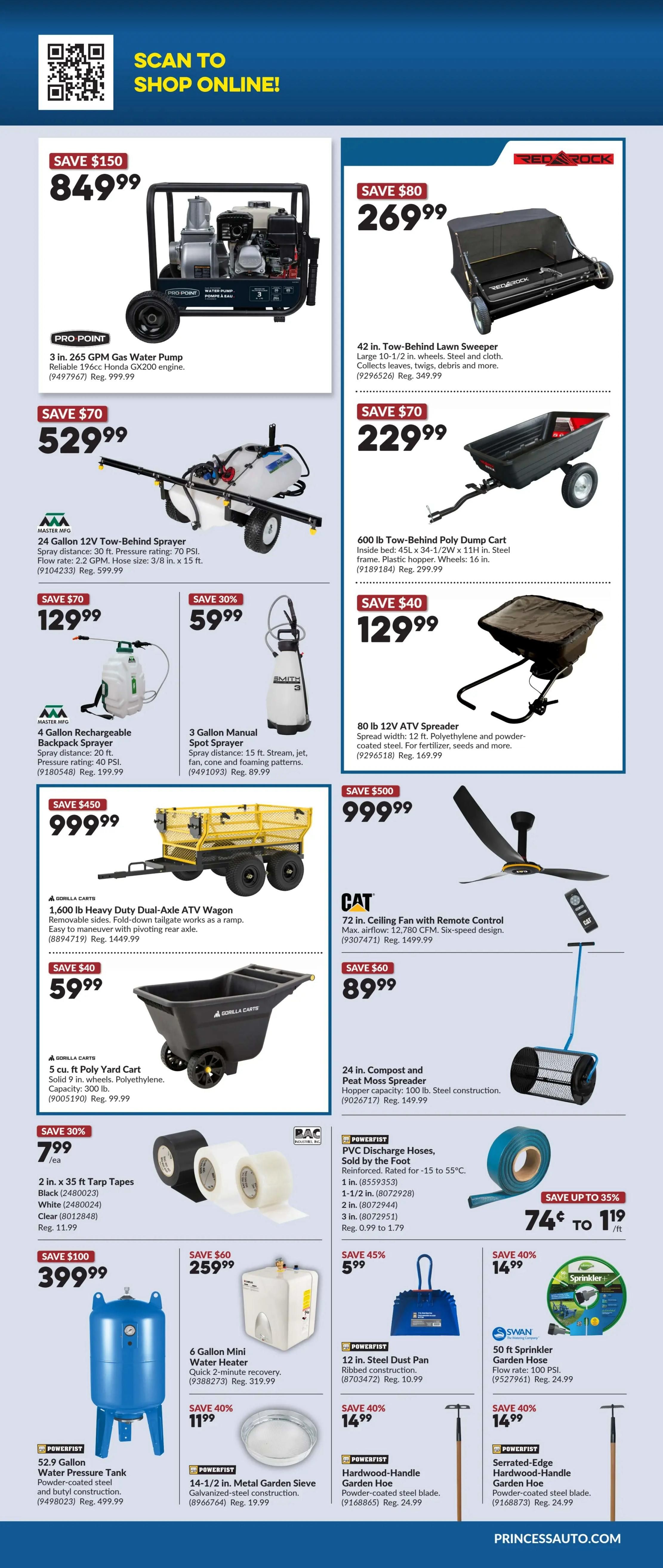 Princess Auto Flyer June 23 to July 5