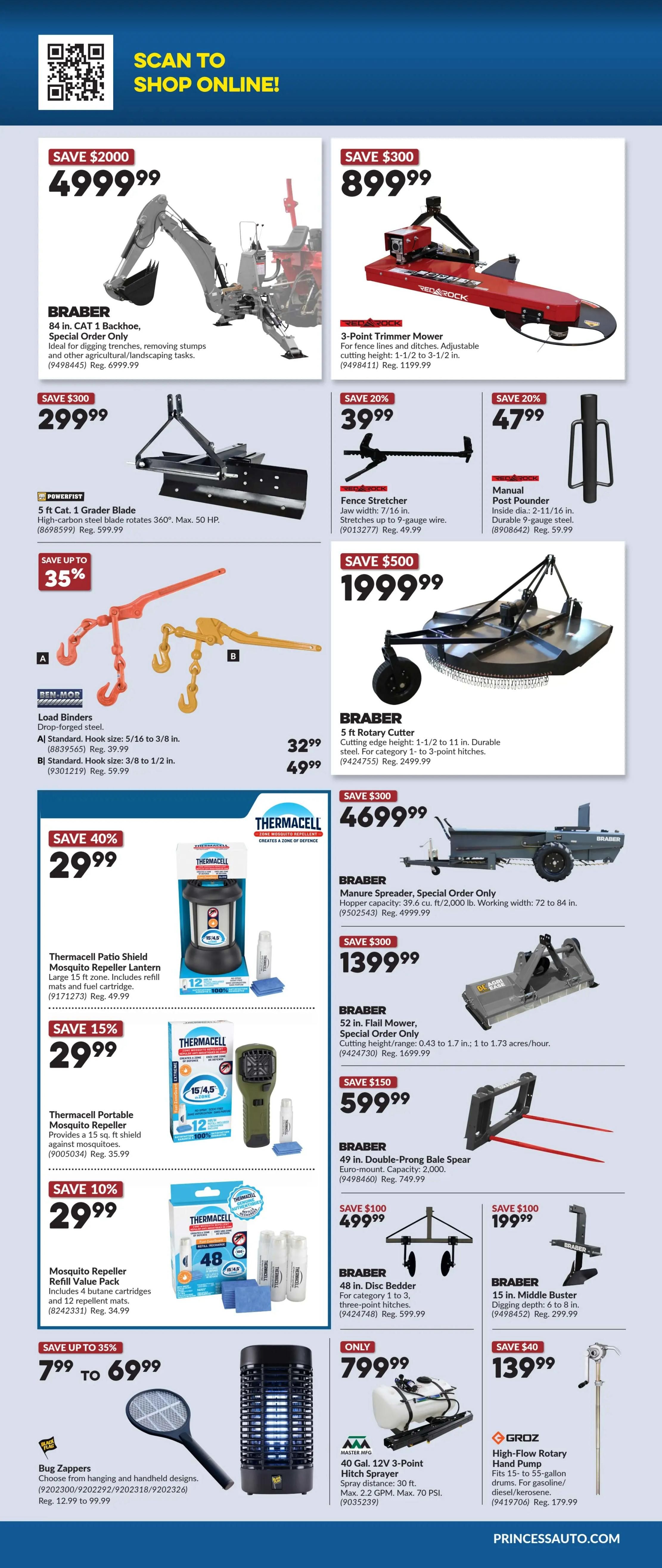 Princess Auto Flyer June 23 to July 5