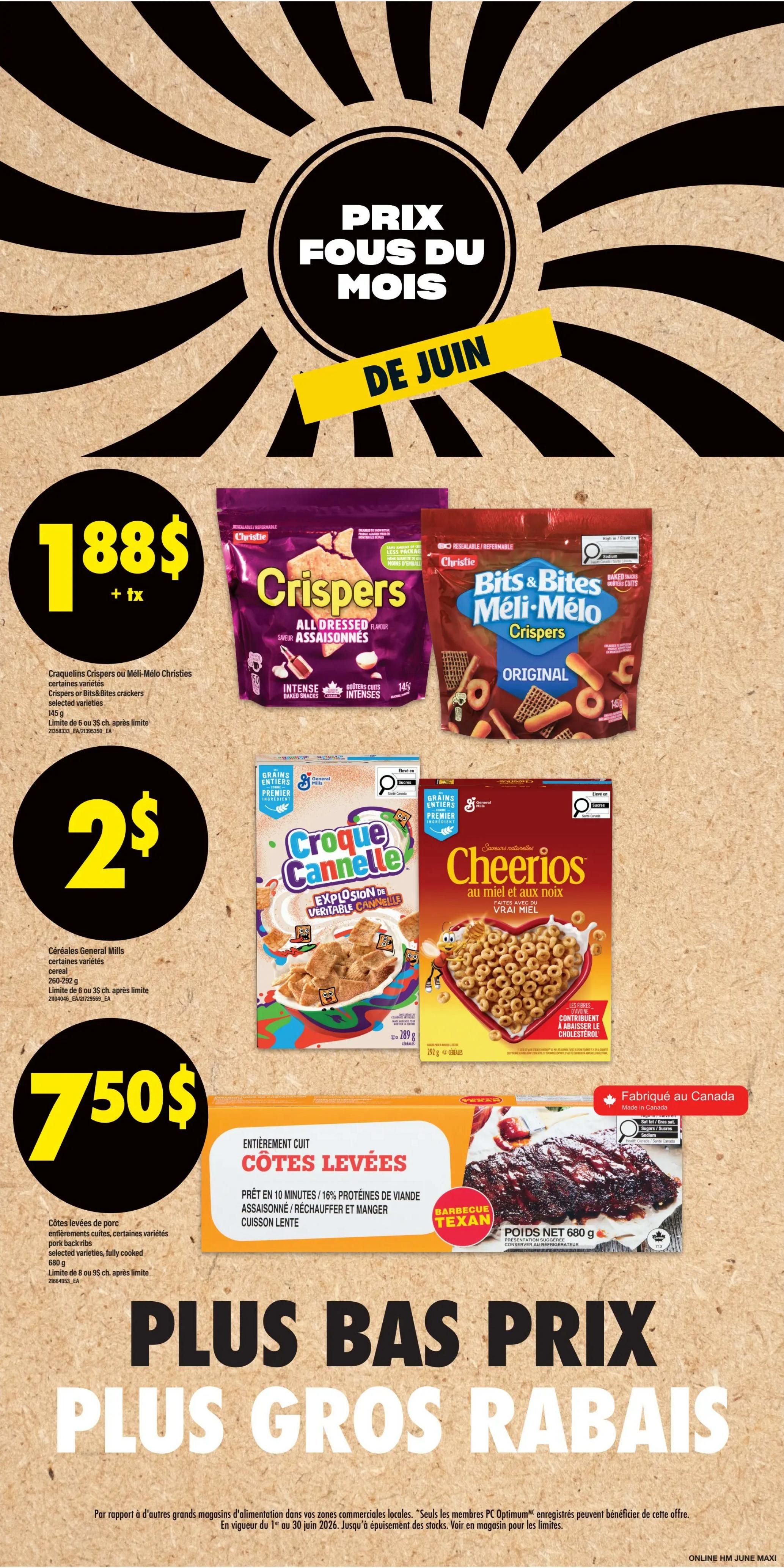 Maxi Flyer June 25 to July 1