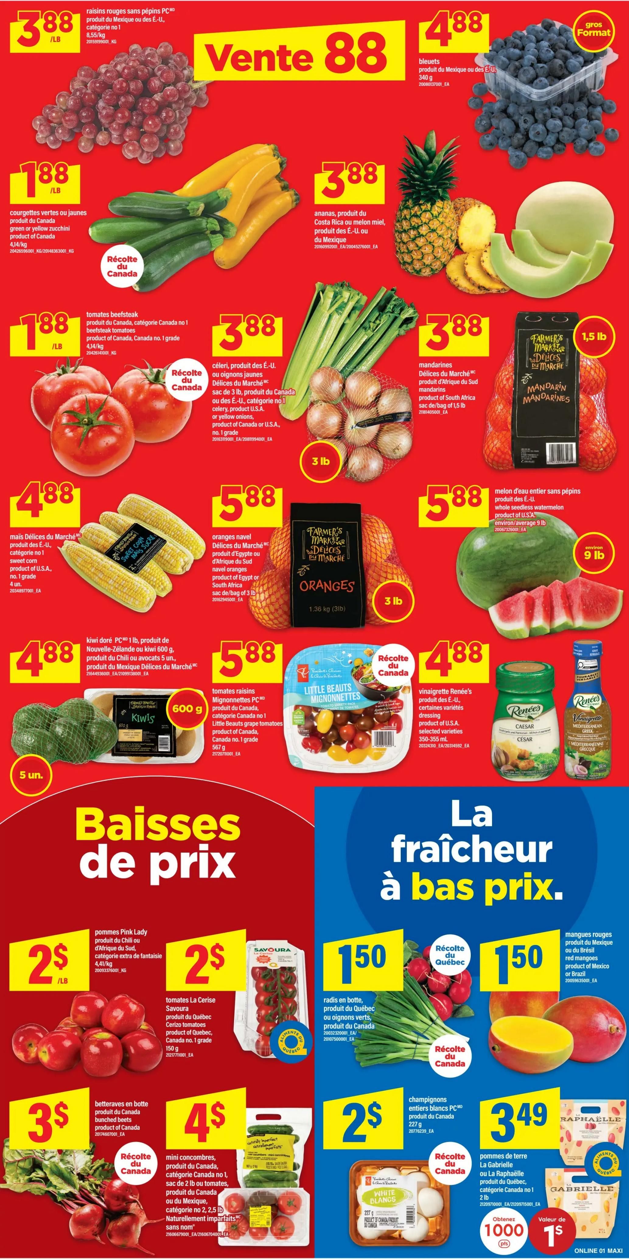 Maxi Flyer June 25 to July 1