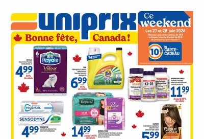 Uniprix Flyer June 25 to July 1