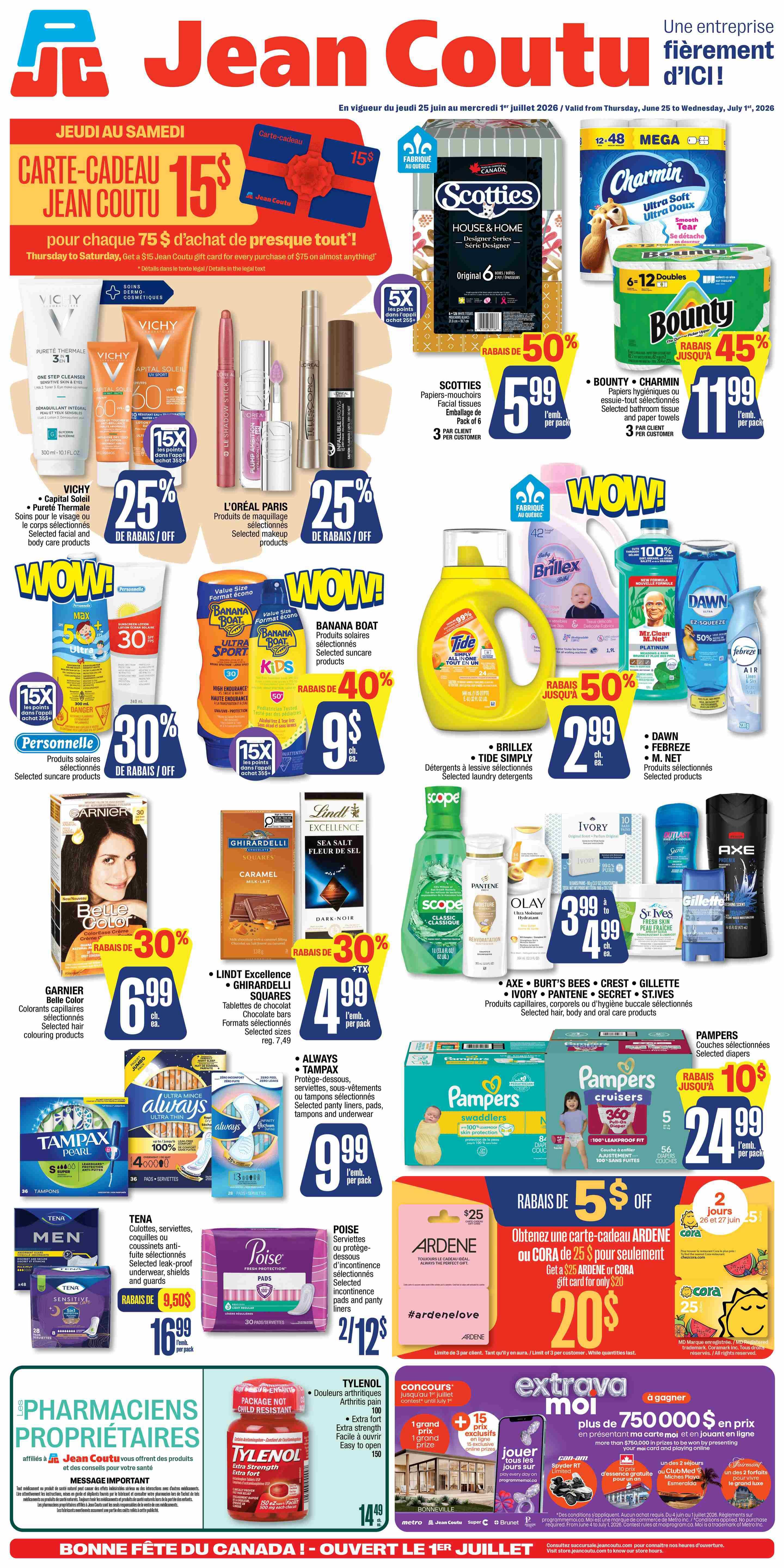 Jean Coutu Flyer June 25 to July 1