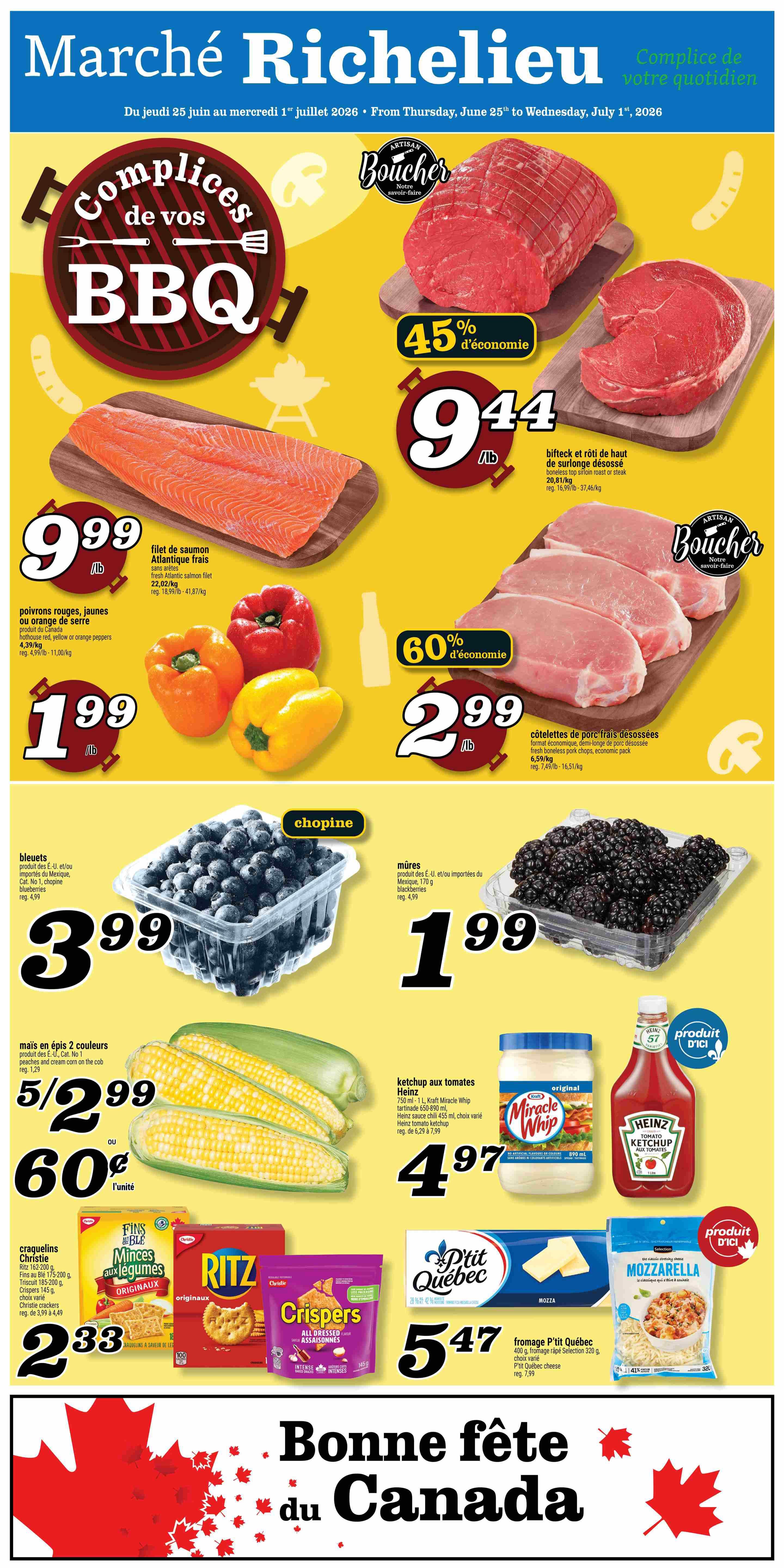 Marche Richelieu Flyer June 25 to July 1