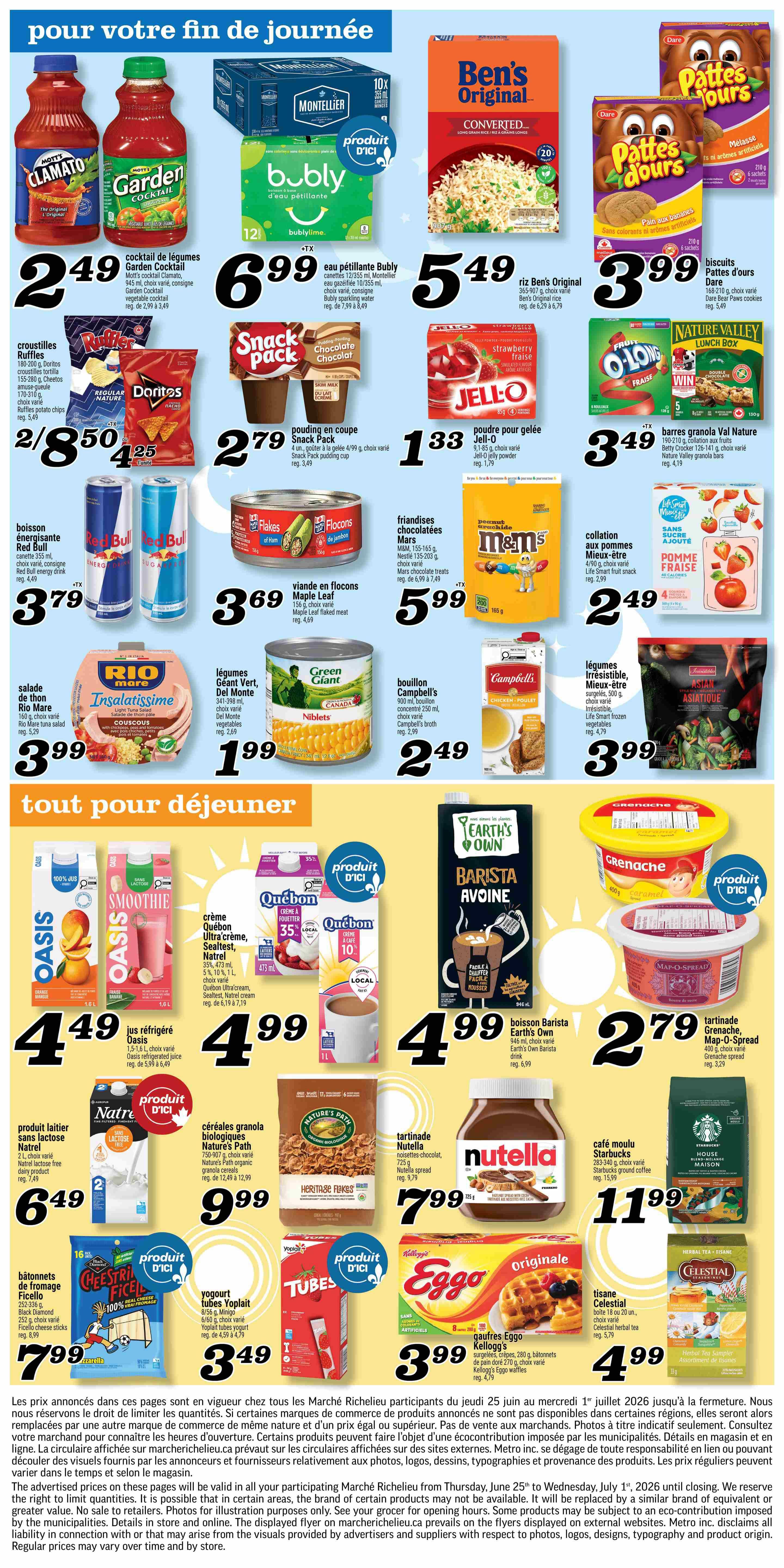 Marche Richelieu Flyer June 25 to July 1