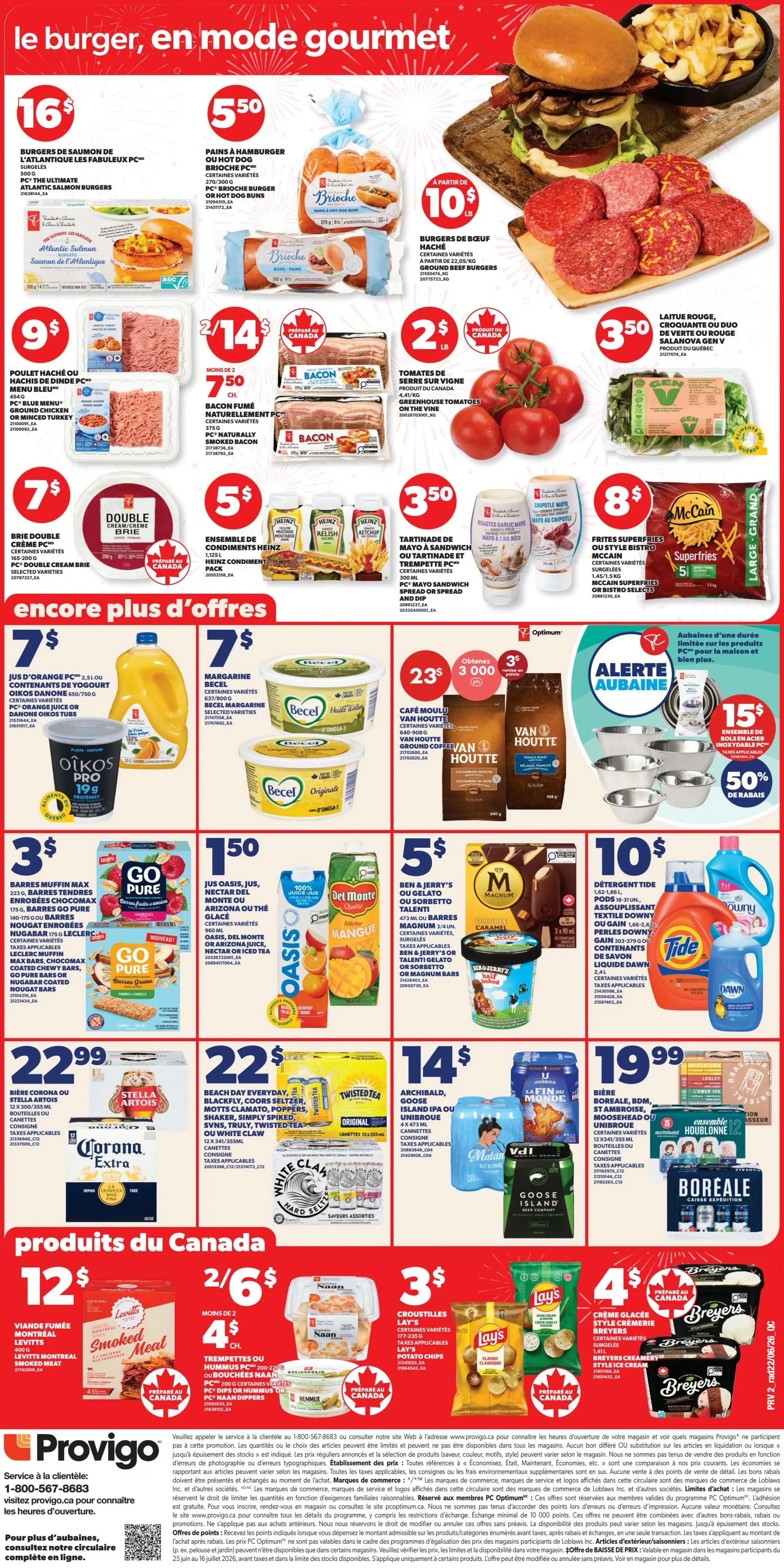 Provigo Flyer June 25 to July 1