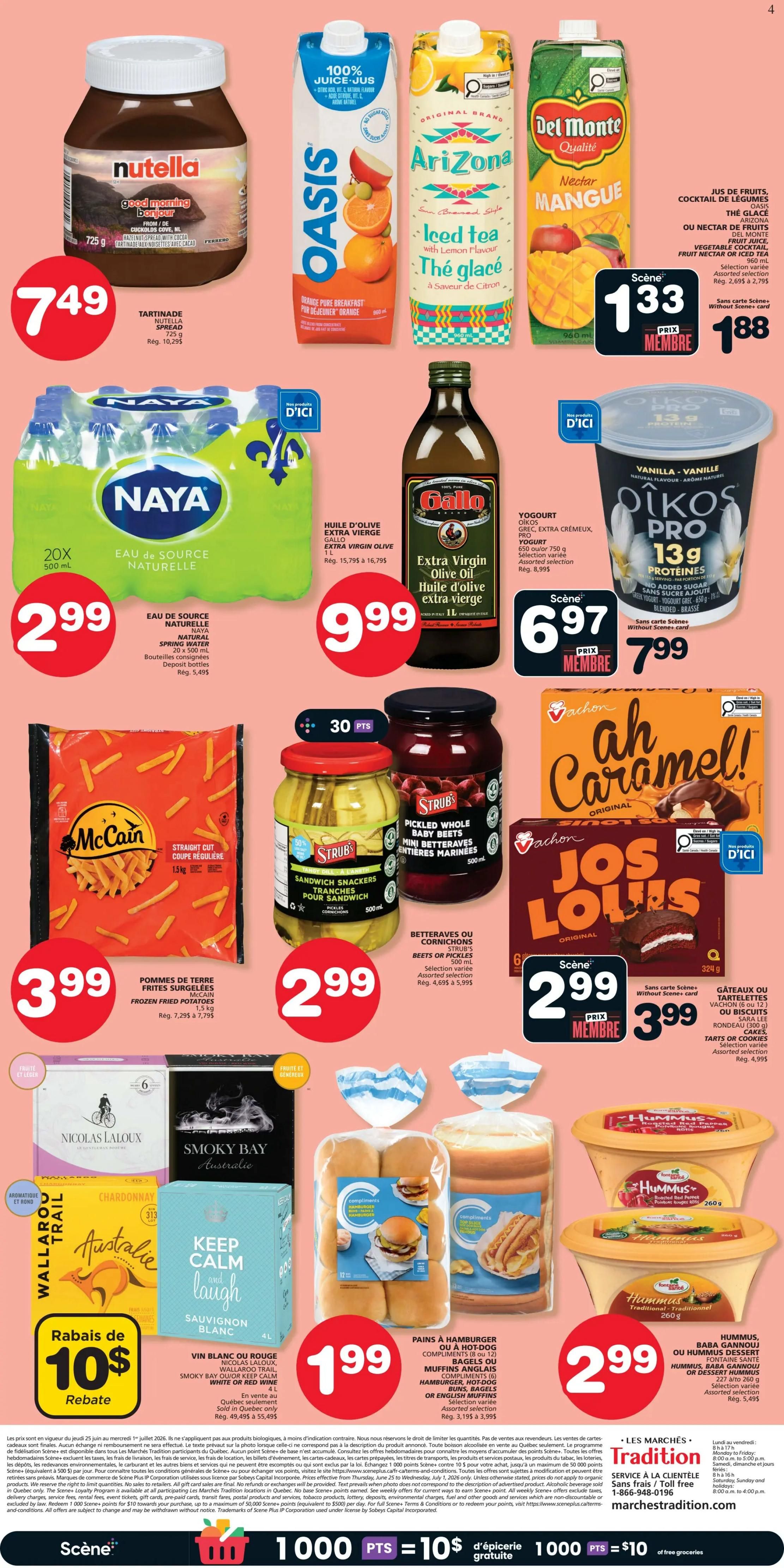 Marche Tradition (QC) Flyer June 25 to July 1