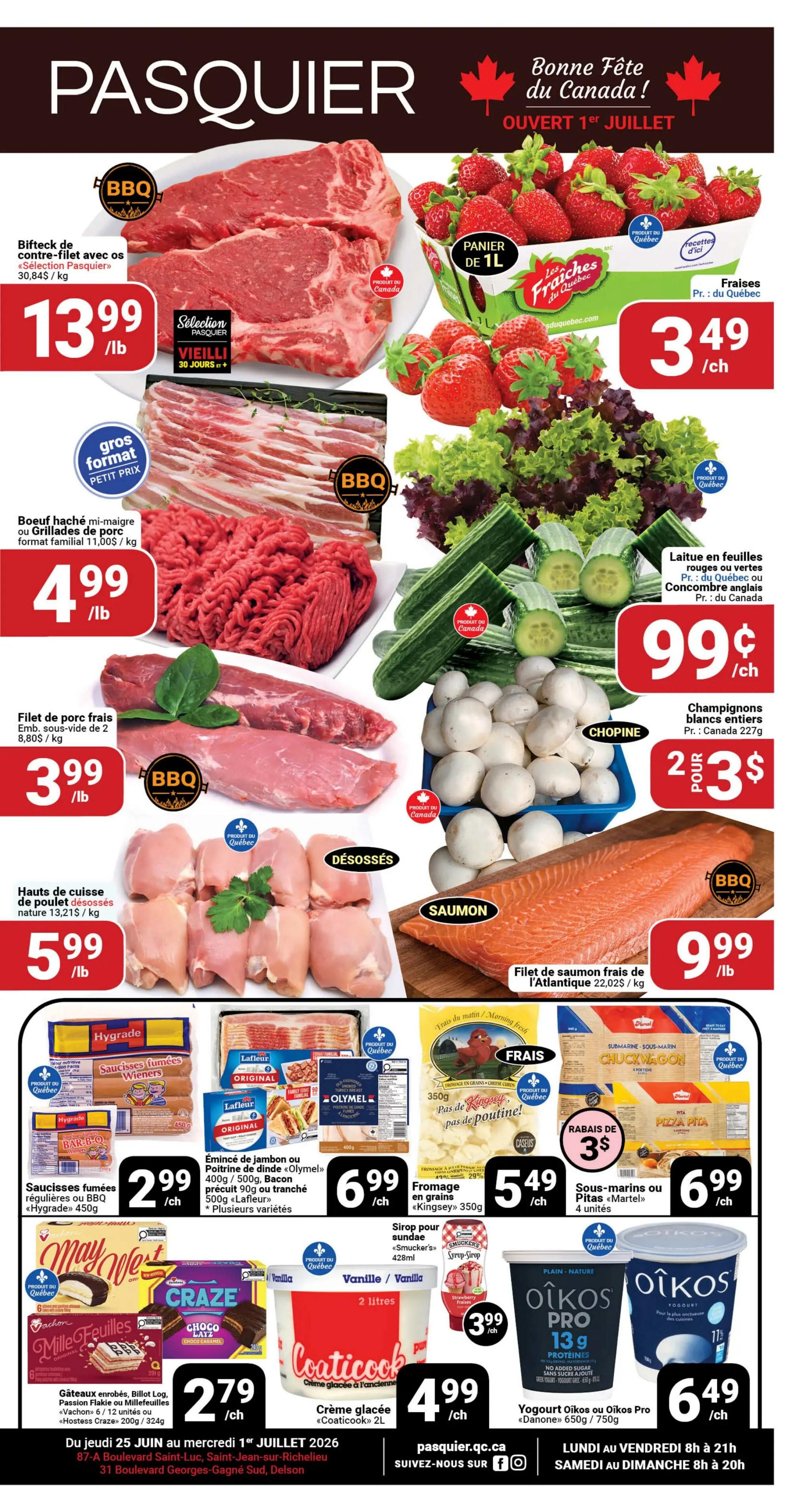 Pasquier Flyer June 25 to July 1