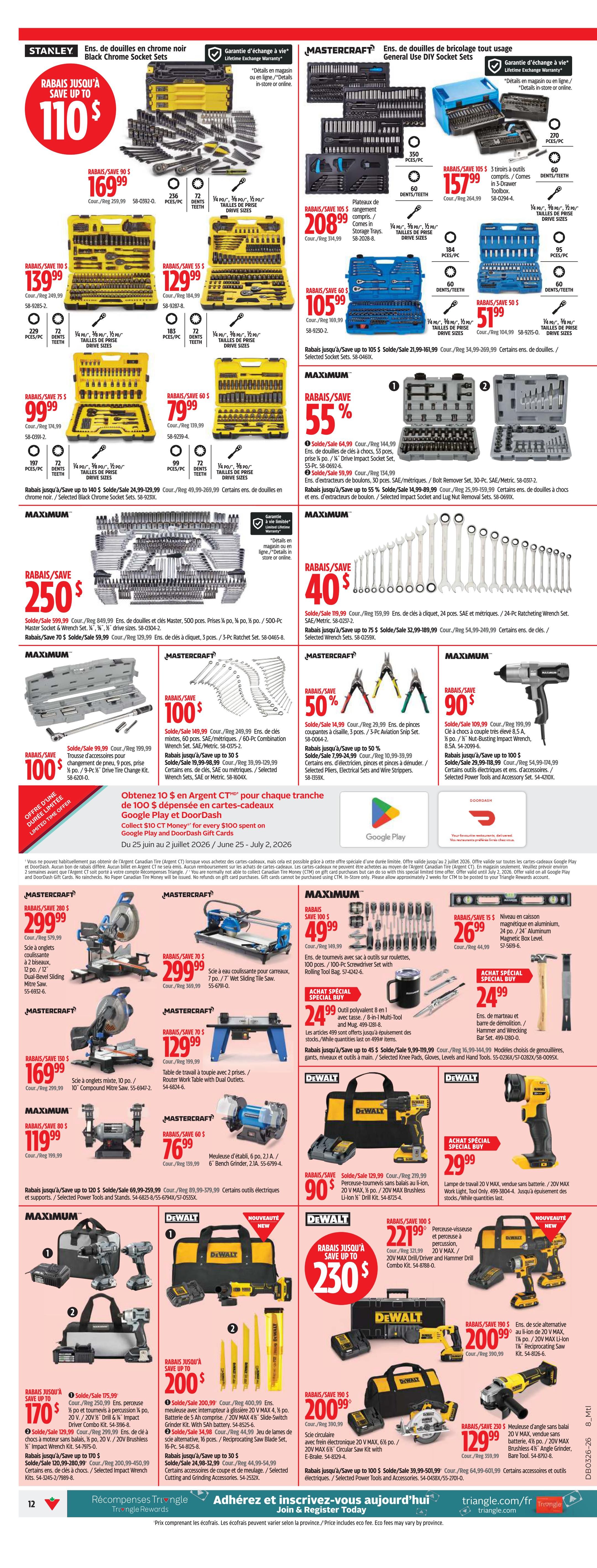 Canadian Tire (QC) Flyer June 25 to July 1