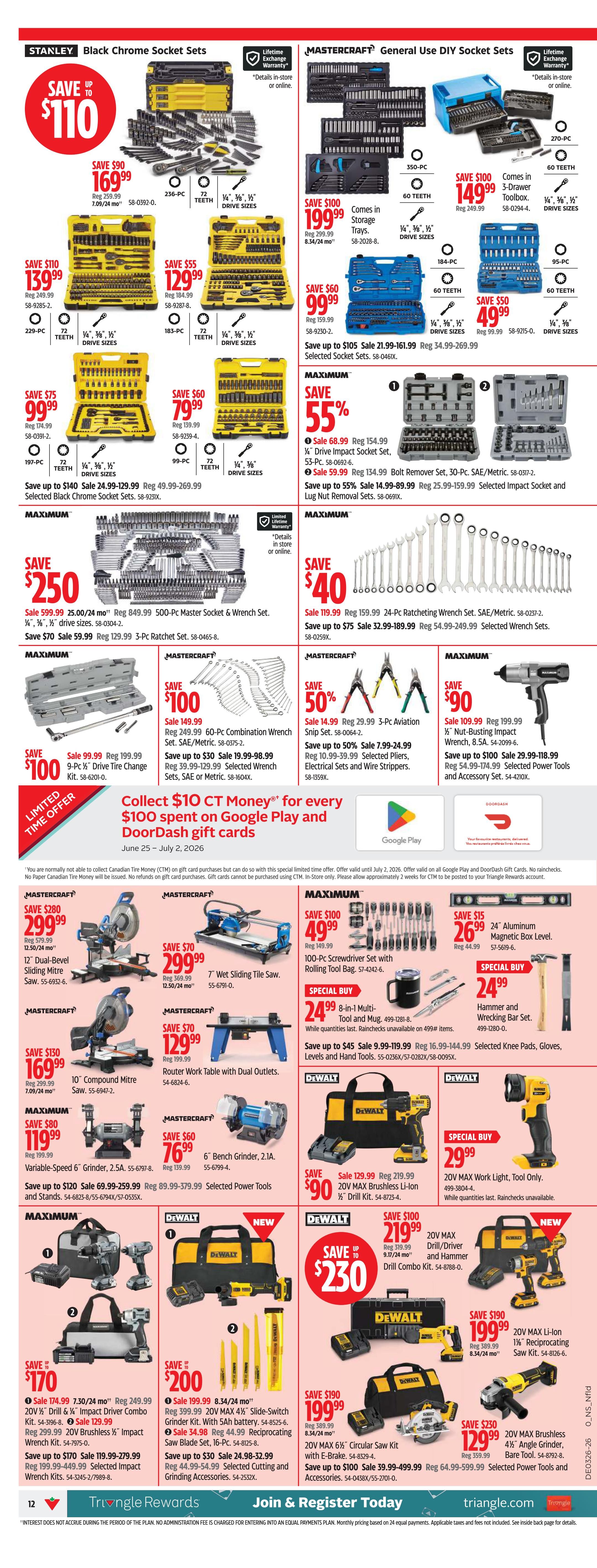 Canadian Tire (Atlantic) Flyer June 25 to July 1