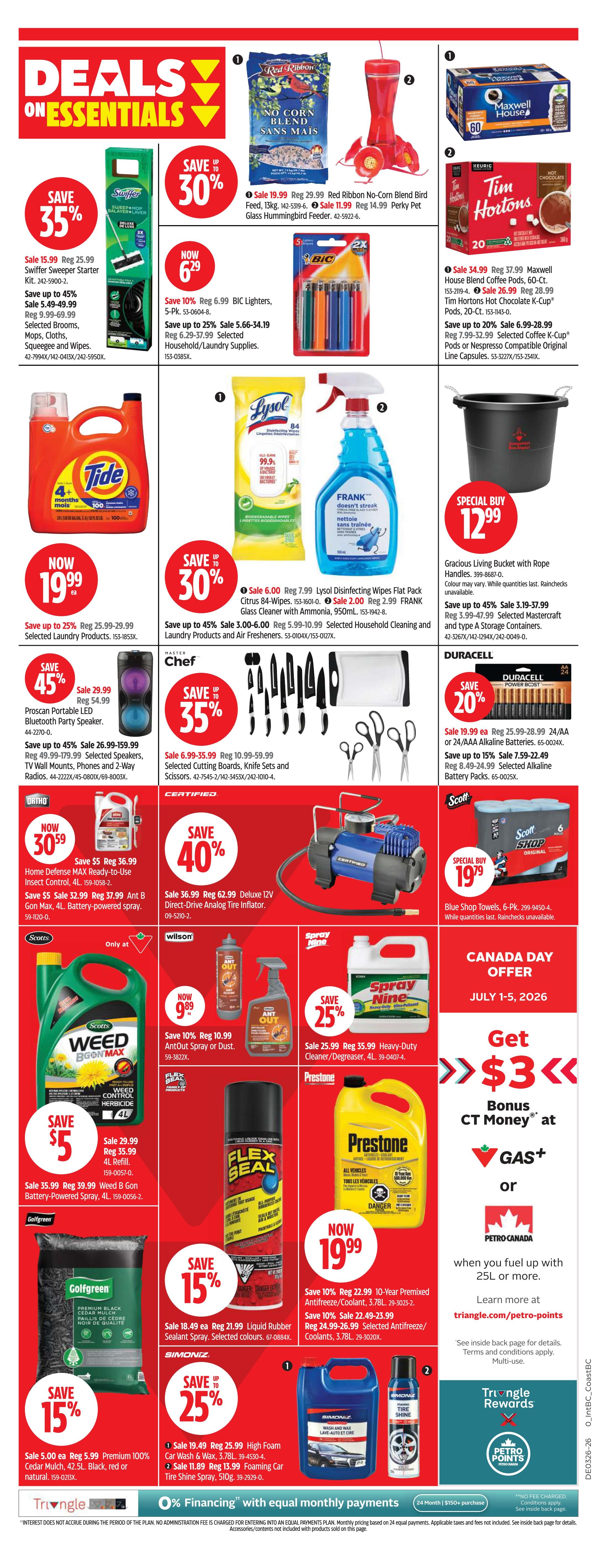 Canadian Tire (West) Flyer June 25 to July 2