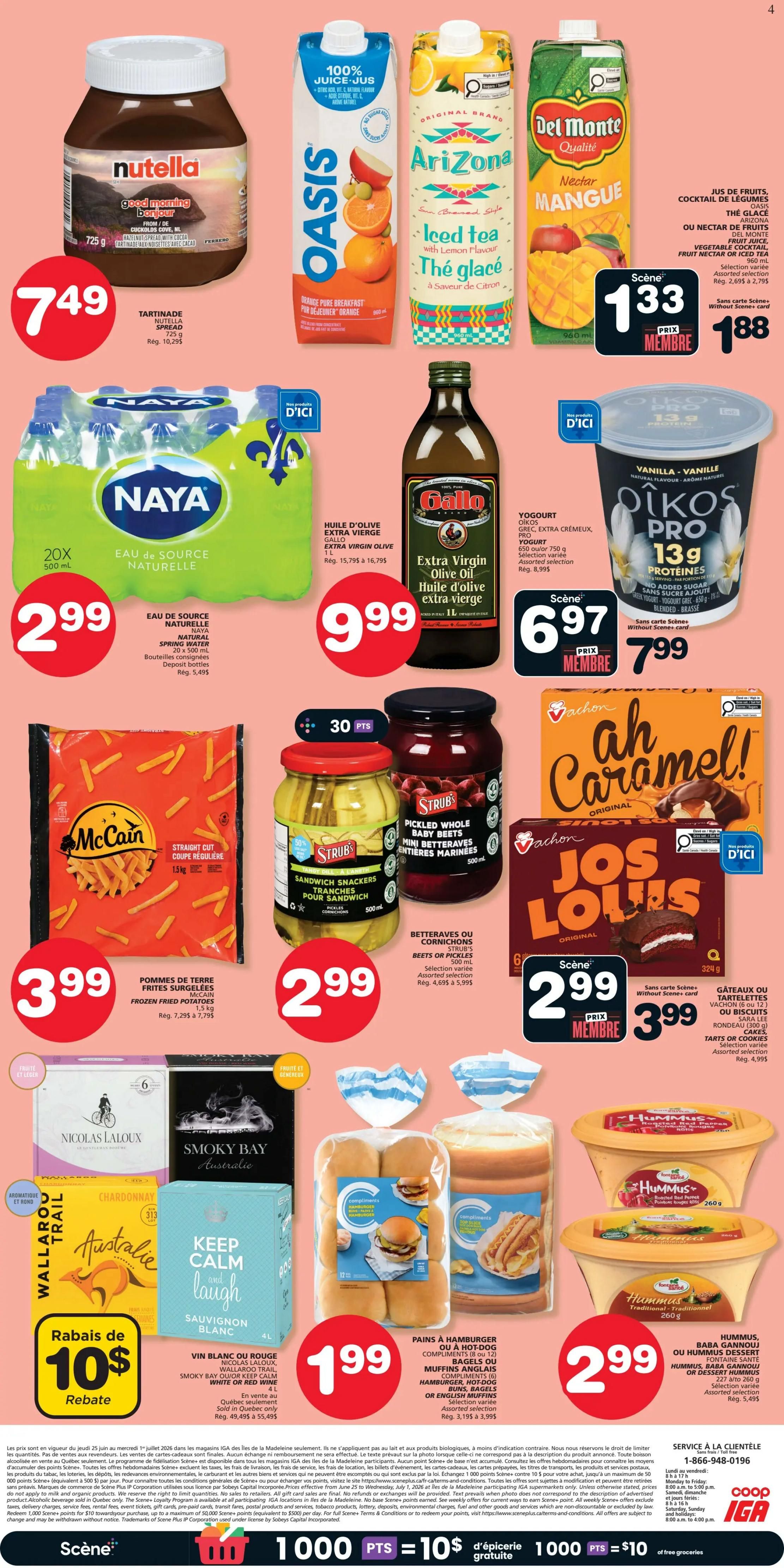 Coop IGA (QC) Flyer June 25 to July 1