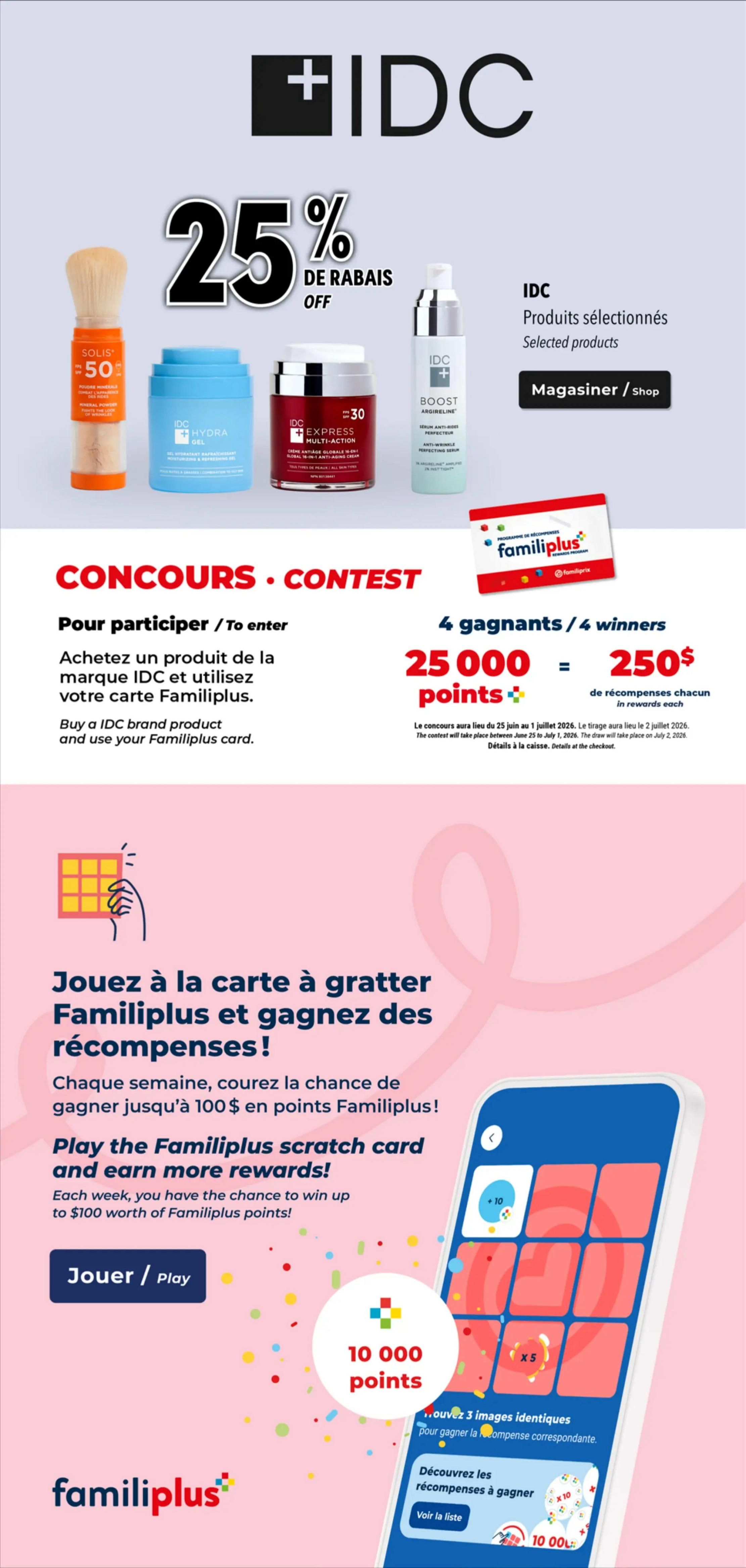 Familiprix Extra Flyer June 25 to July 1