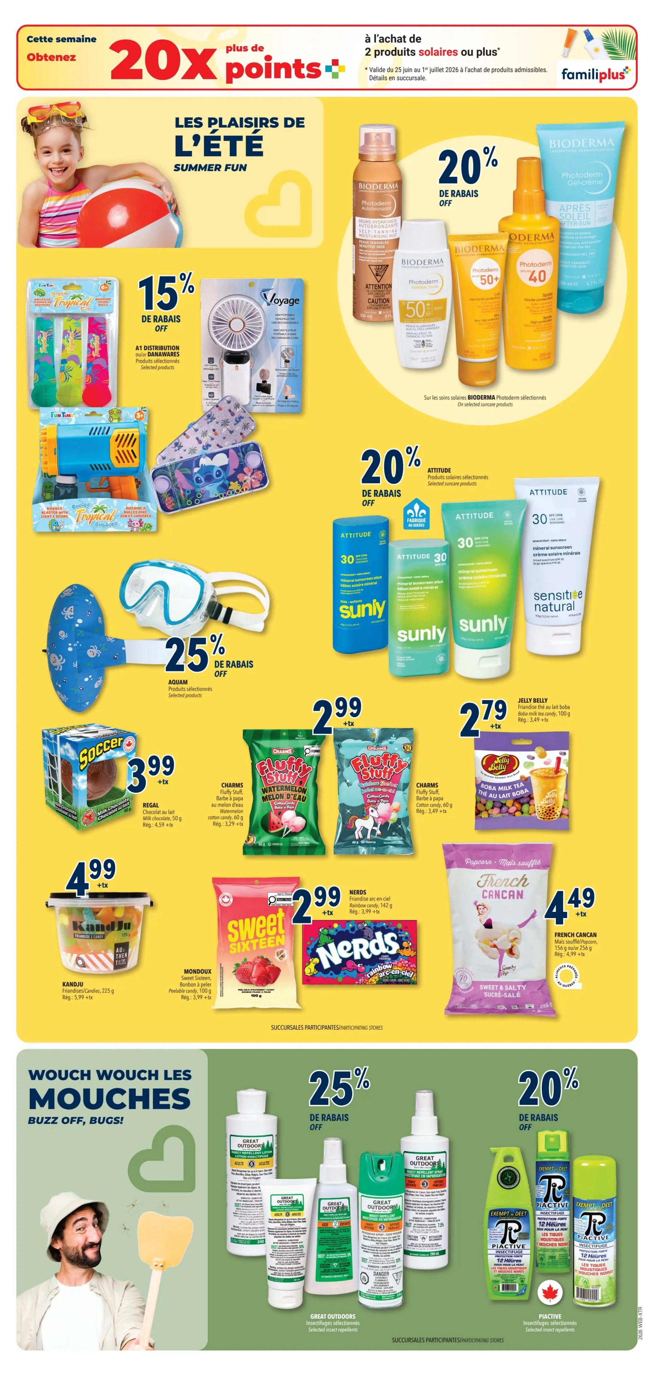 Familiprix Extra Flyer June 25 to July 1