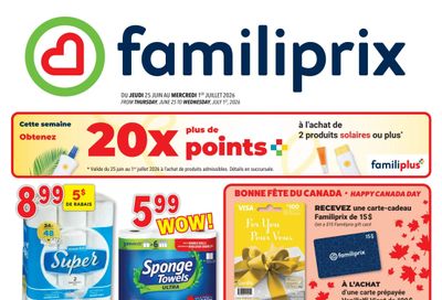 Familiprix Flyer June 25 to July 1