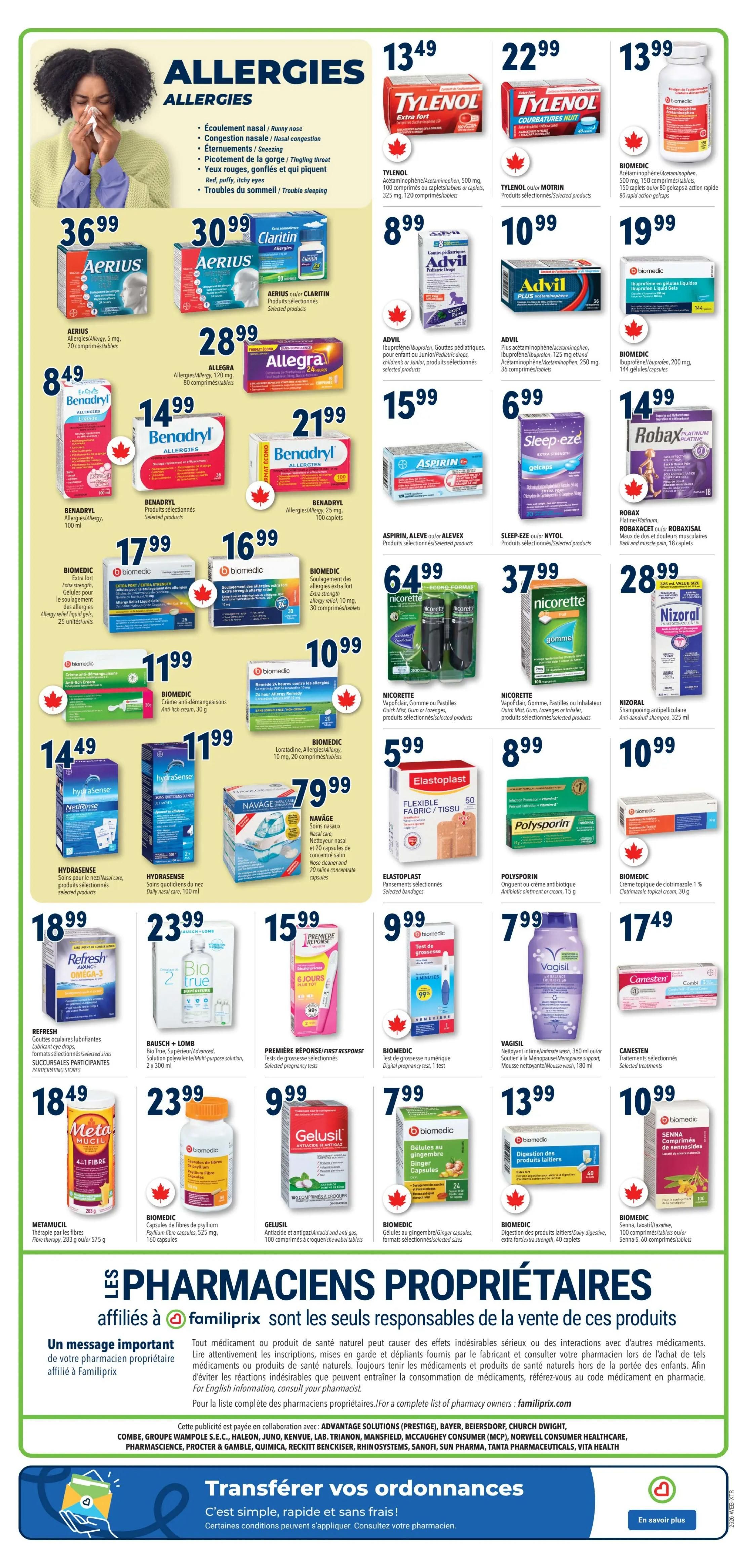 Familiprix Flyer June 25 to July 1