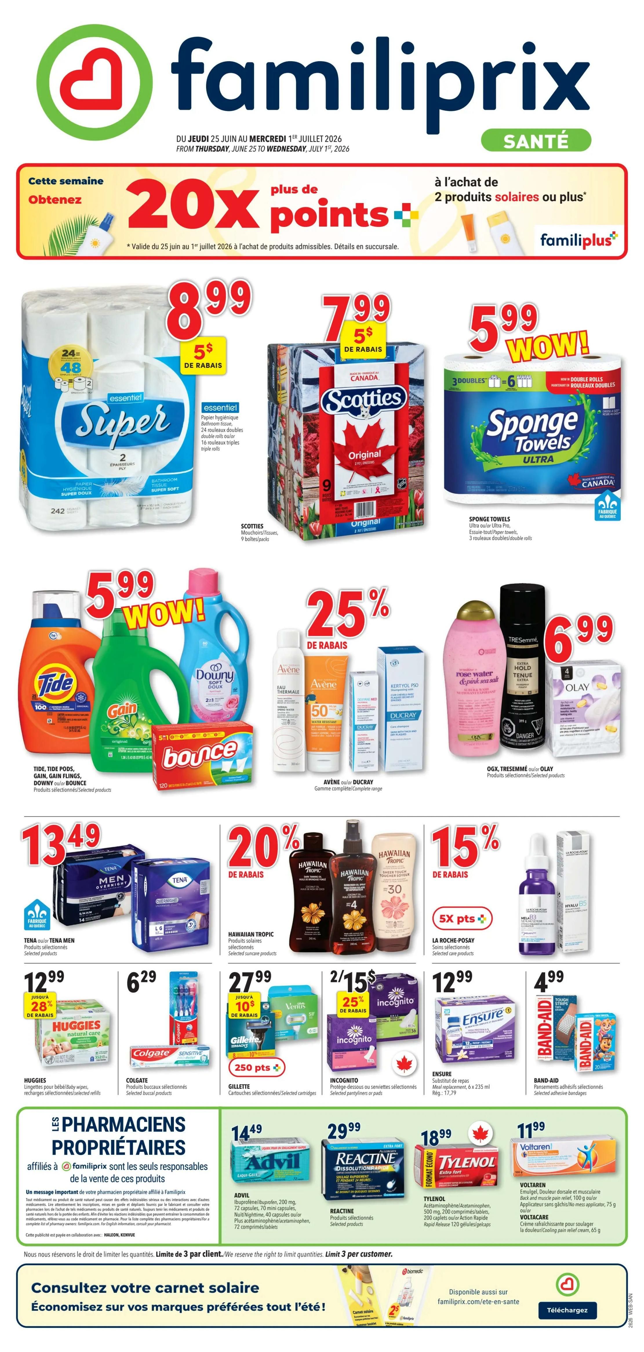 Familiprix Sante Flyer June 25 to July 1
