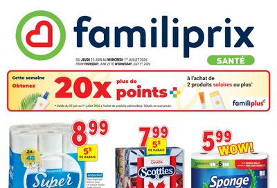 Familiprix Sante Flyer June 25 to July 1