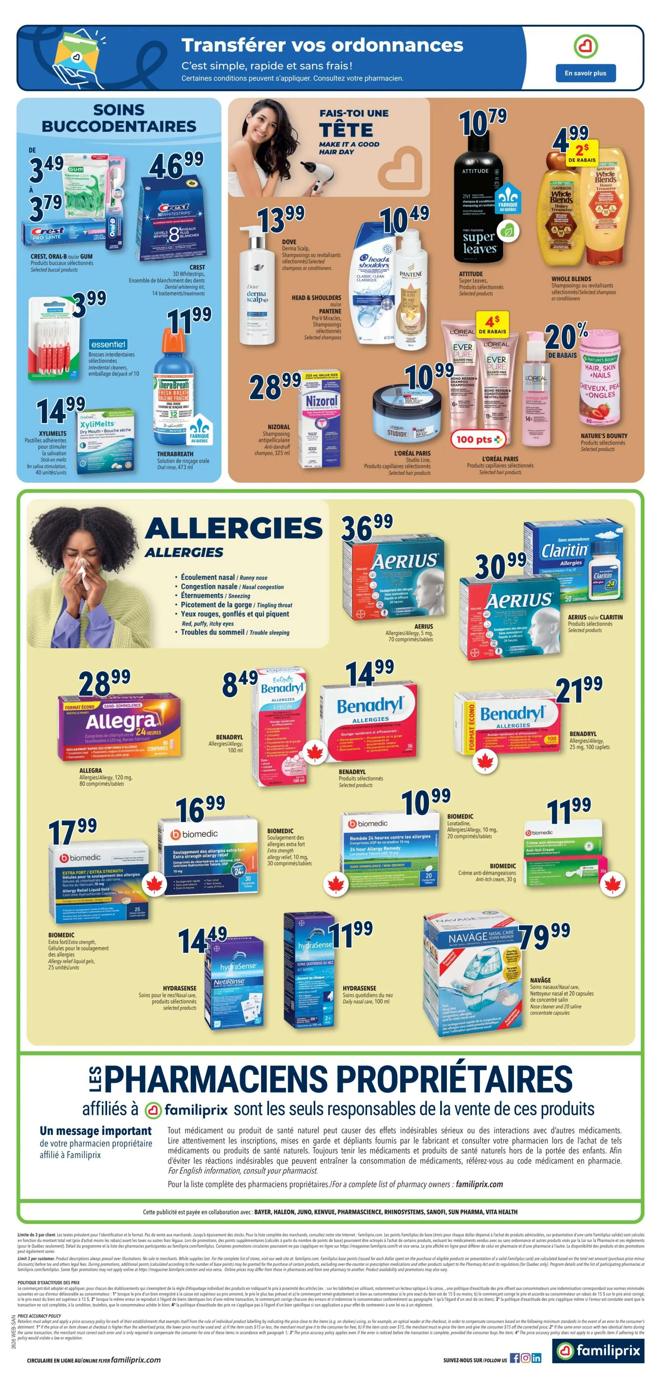 Familiprix Sante Flyer June 25 to July 1