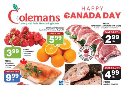 Coleman's Flyer June 25 to July 1