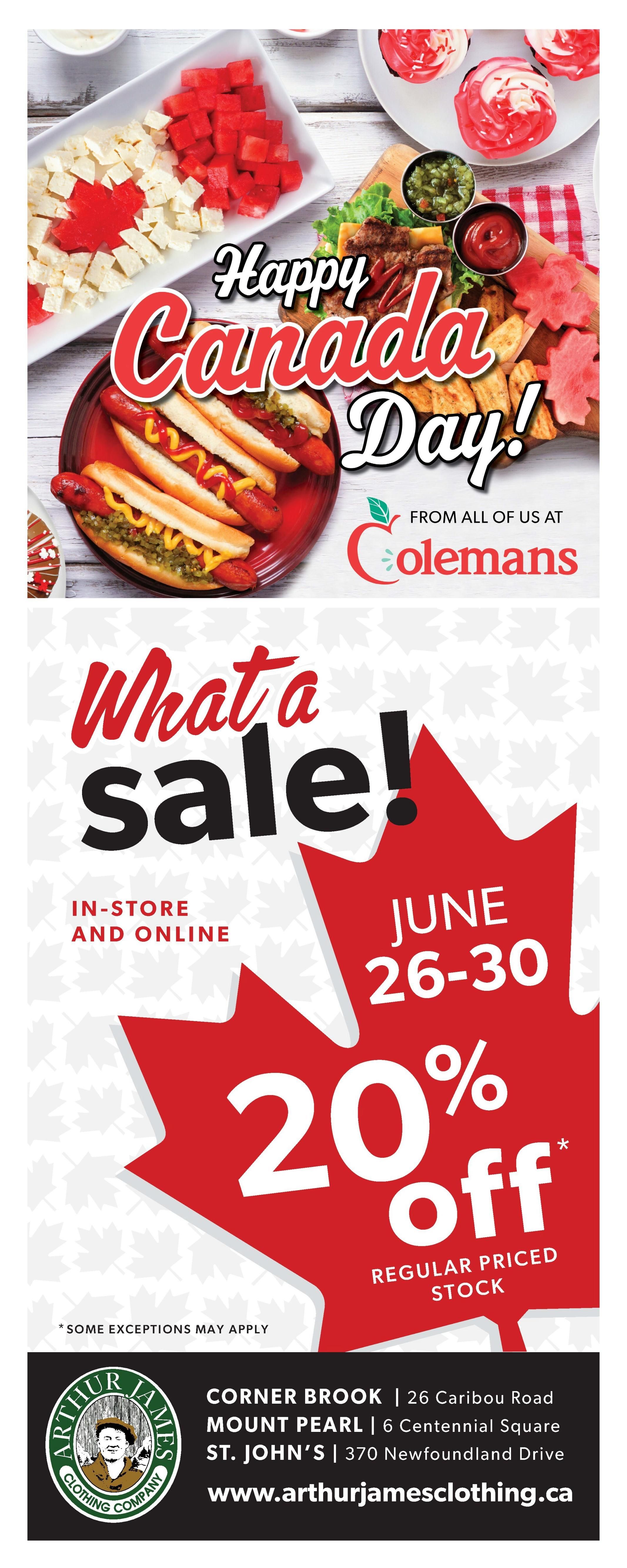 Coleman's Flyer June 25 to July 1