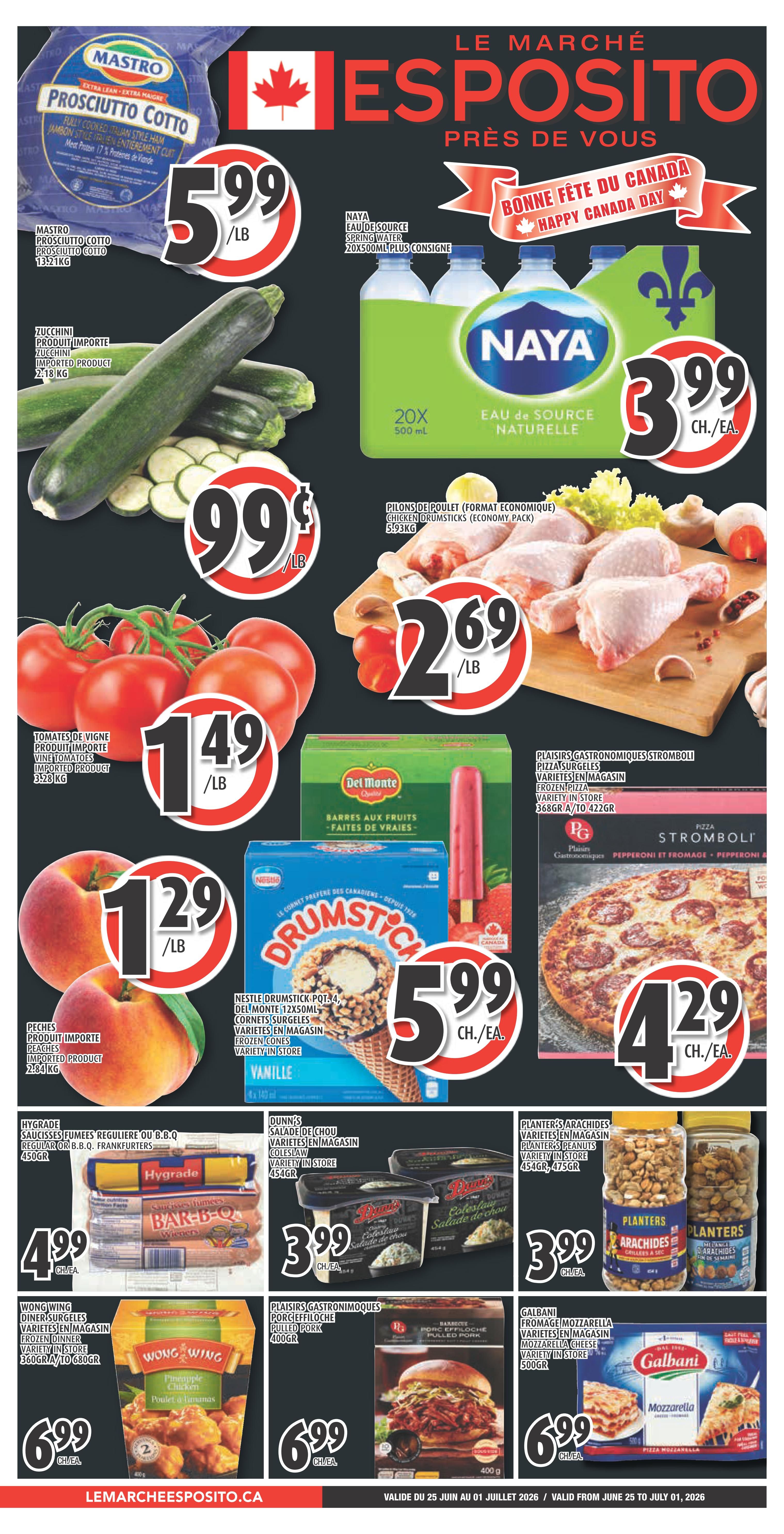 Esposito Flyer June 25 to July 1
