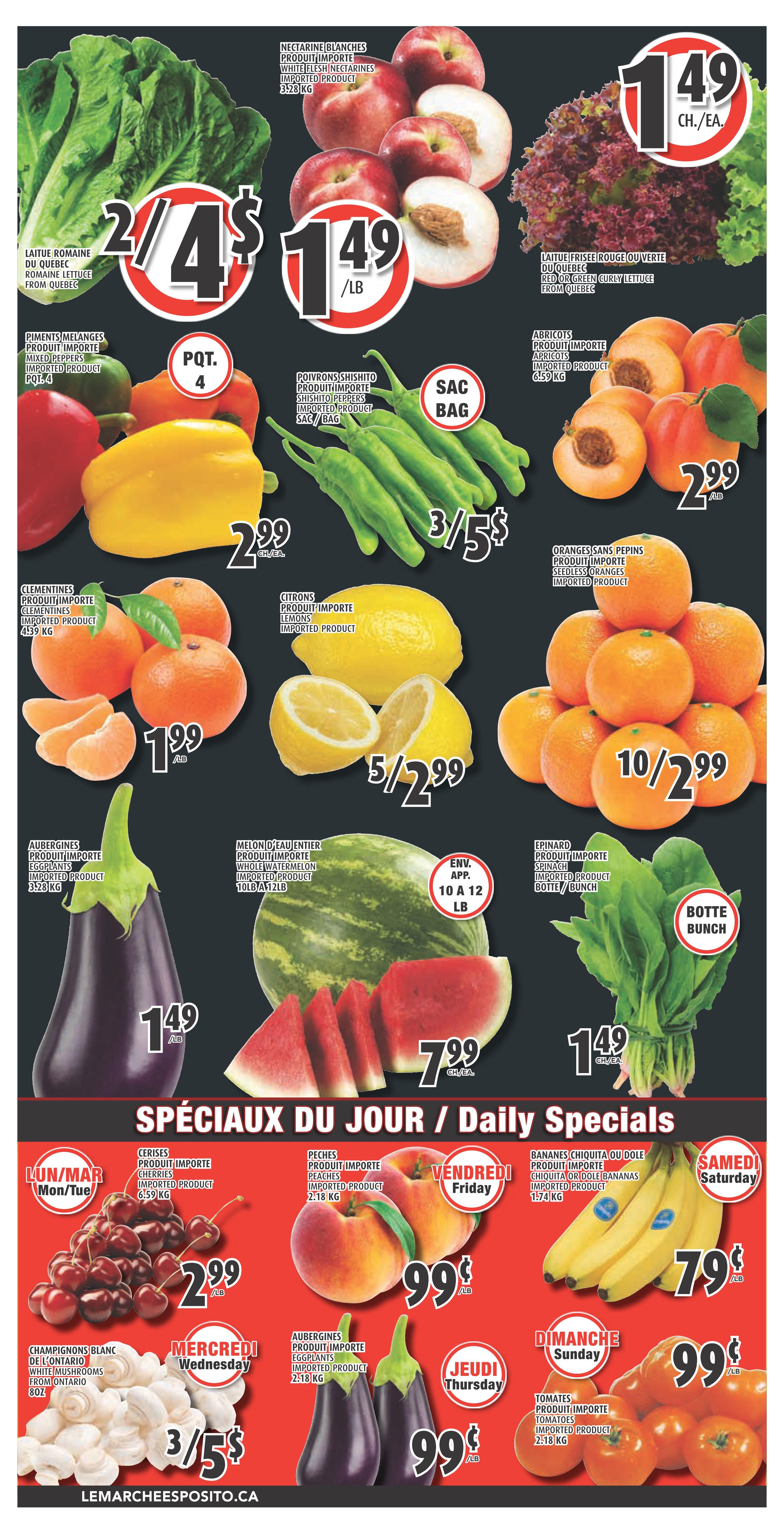 Esposito Flyer June 25 to July 1