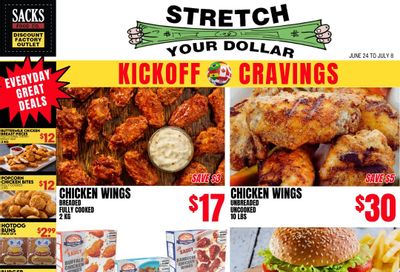 Sacks Food Co. Flyer June 24 to July 8