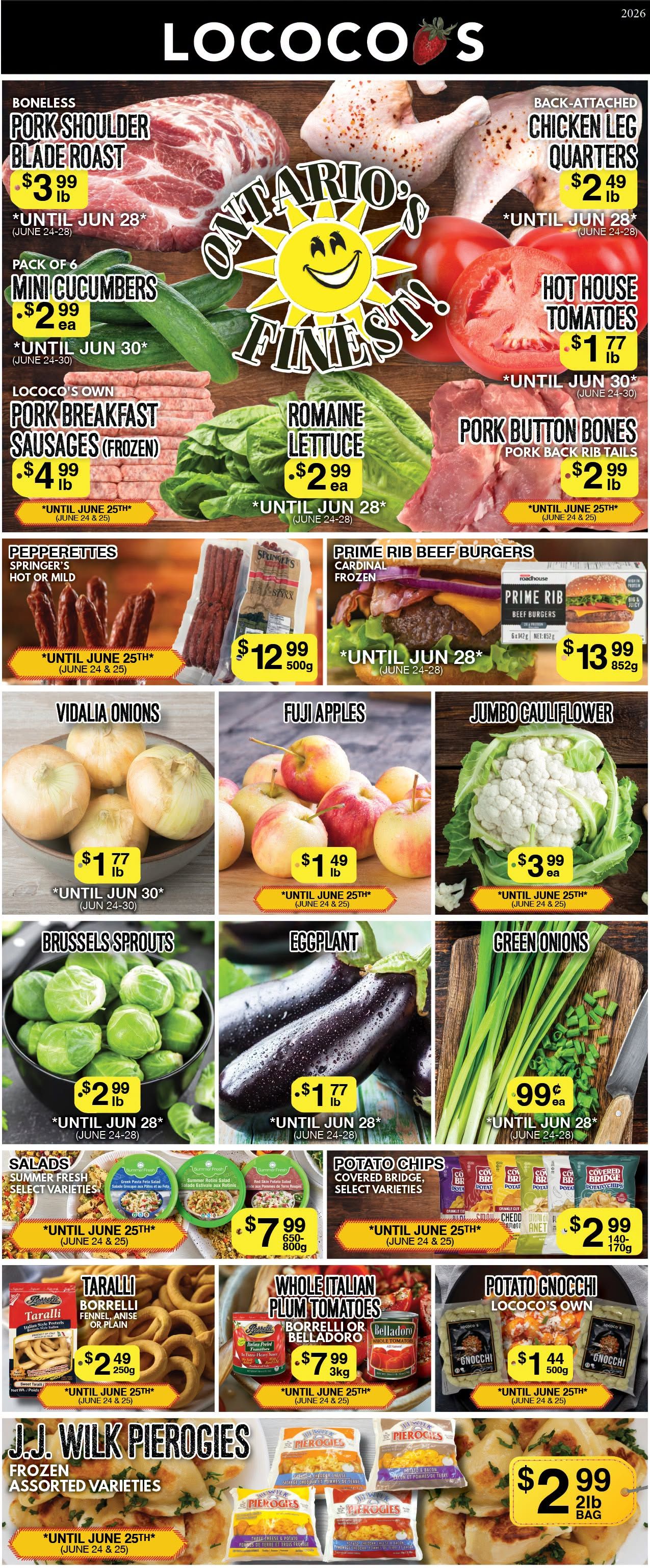 Lococo's Flyer June 24 to 28