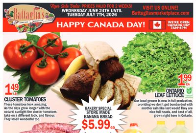 Battaglia's Marketplace Flyer June 24 to June 7