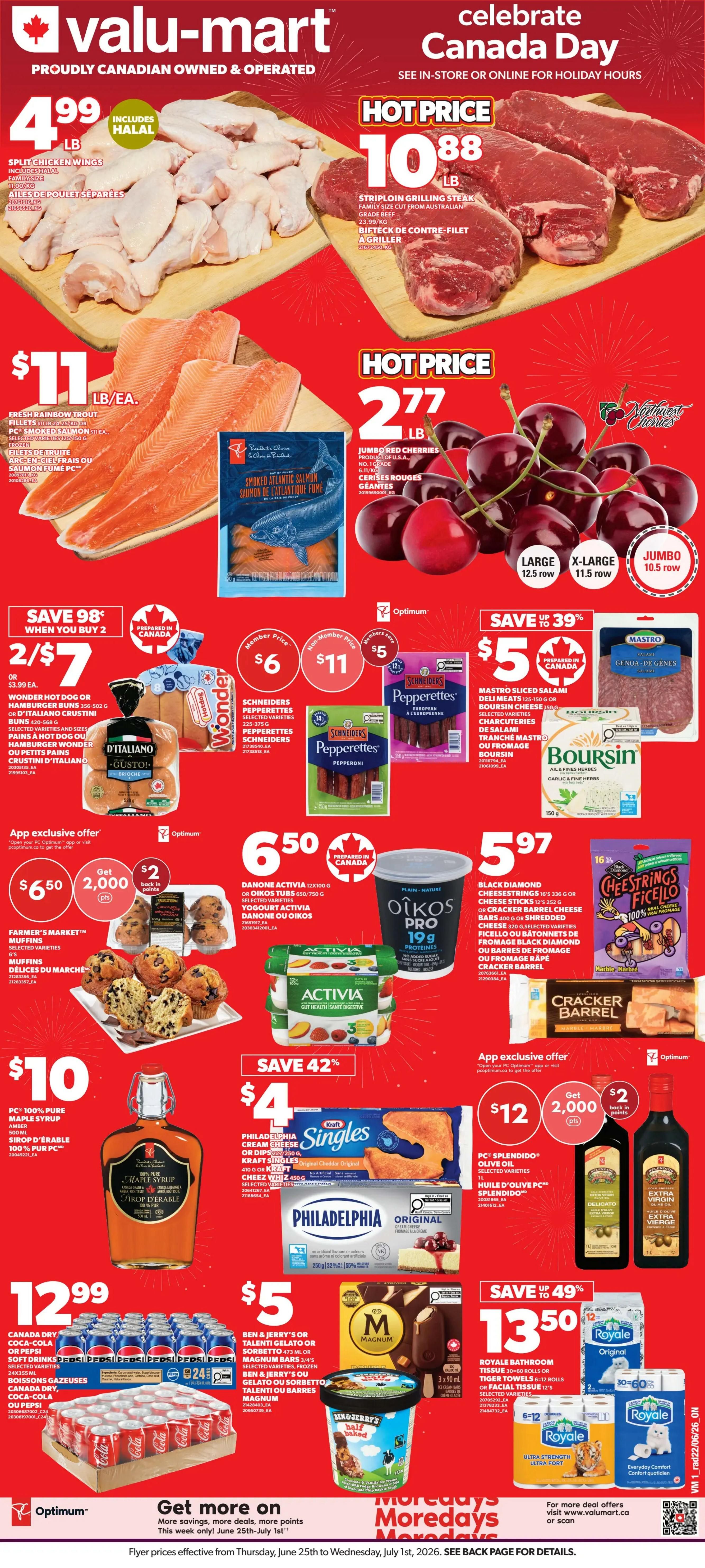 Valu-mart Flyer June 25 to July 1