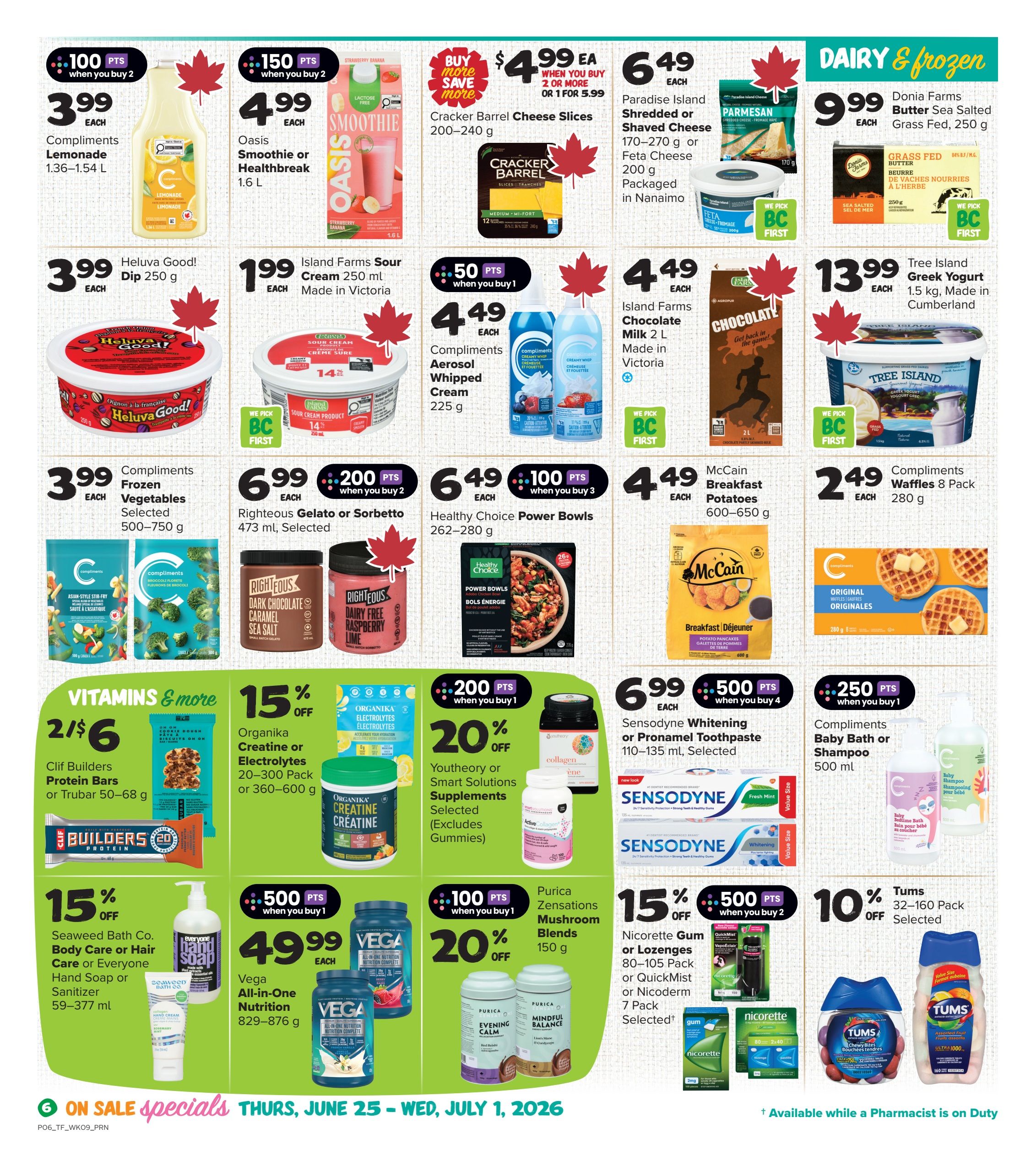 Thrifty Foods Flyer June 25 to July 1