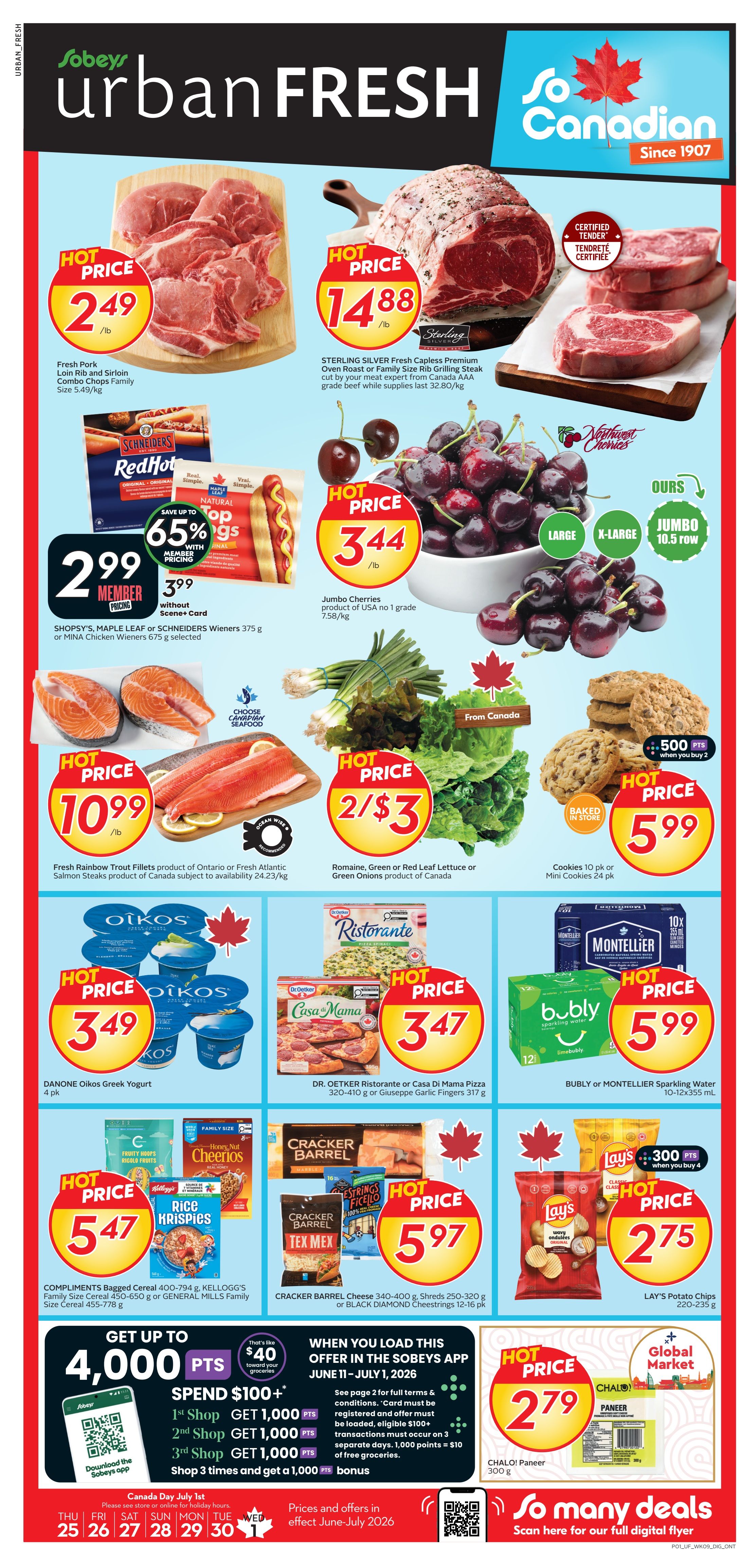 Sobeys Urban Fresh Flyer June 25 to July 1