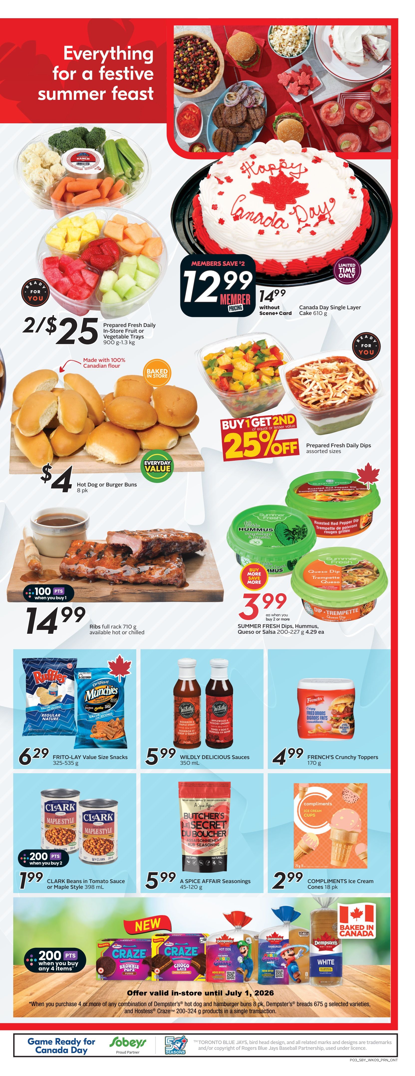 Sobeys (ON) Flyer June 25 to July 1