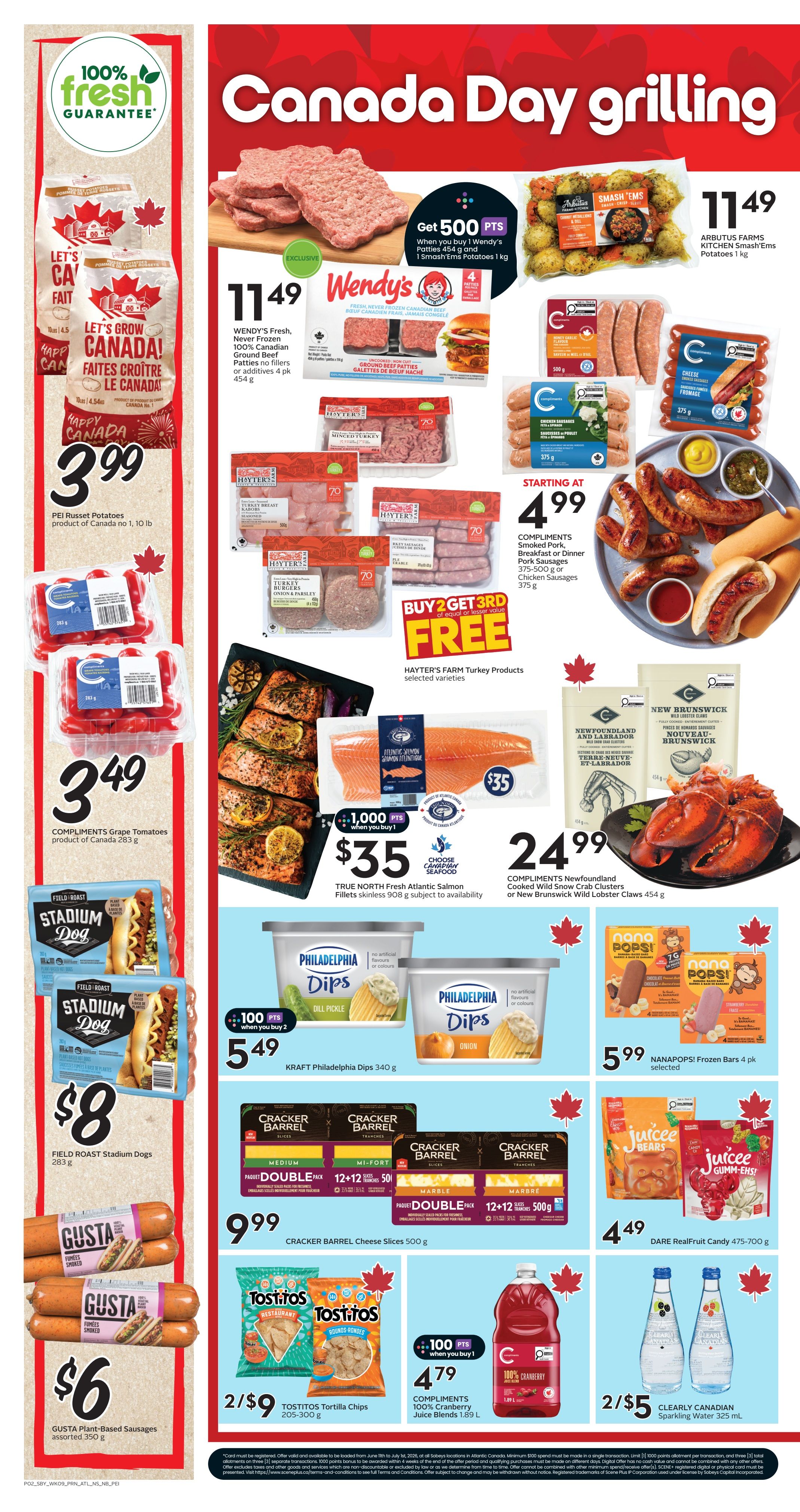 Sobeys (Atlantic) Flyer June 25 to July 1