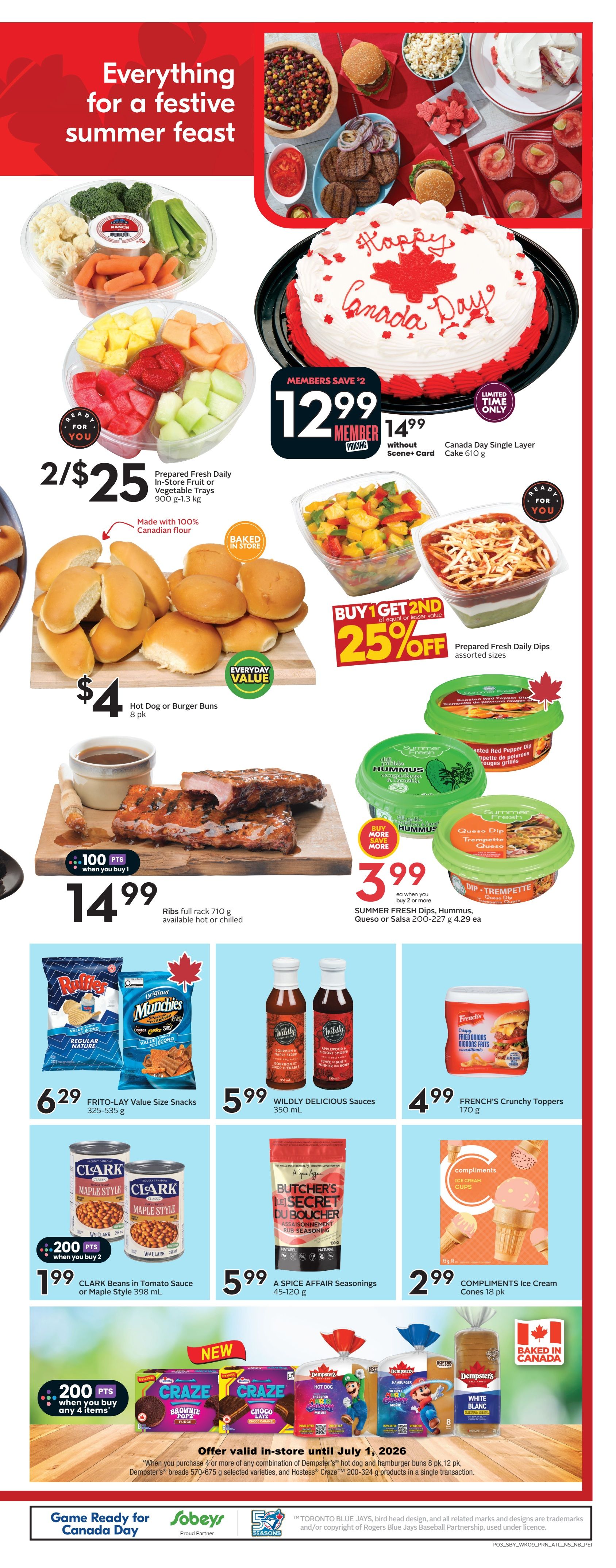 Sobeys (Atlantic) Flyer June 25 to July 1