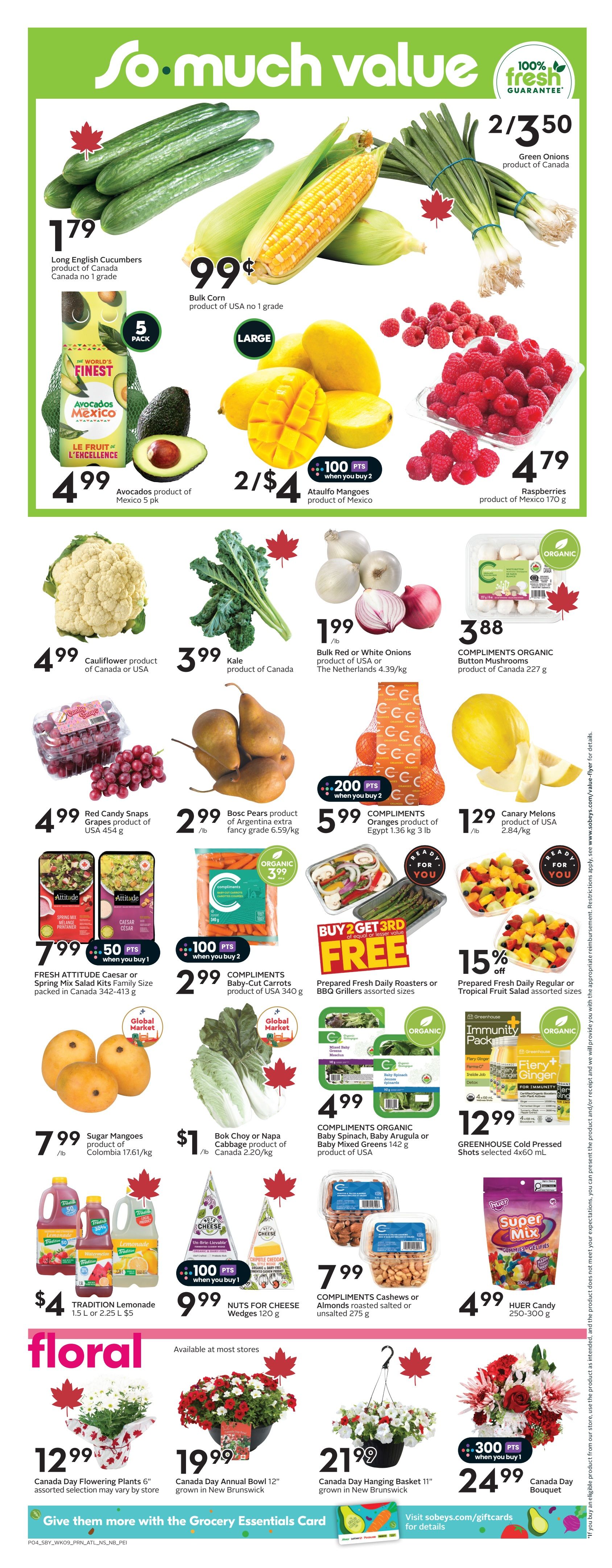 Sobeys (Atlantic) Flyer June 25 to July 1