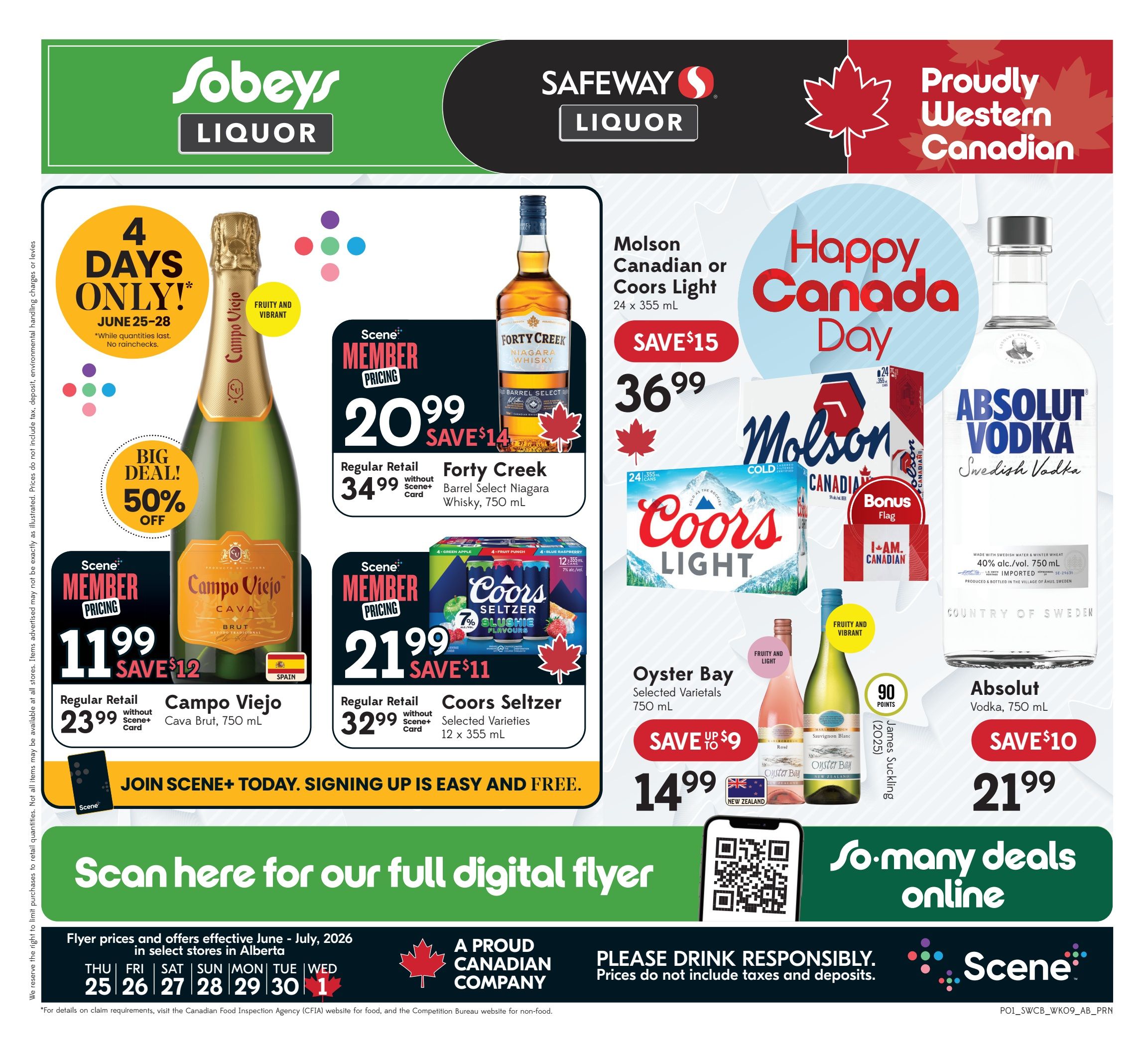 Sobeys/Safeway (AB) SWCB Flyer June 25 to July 1