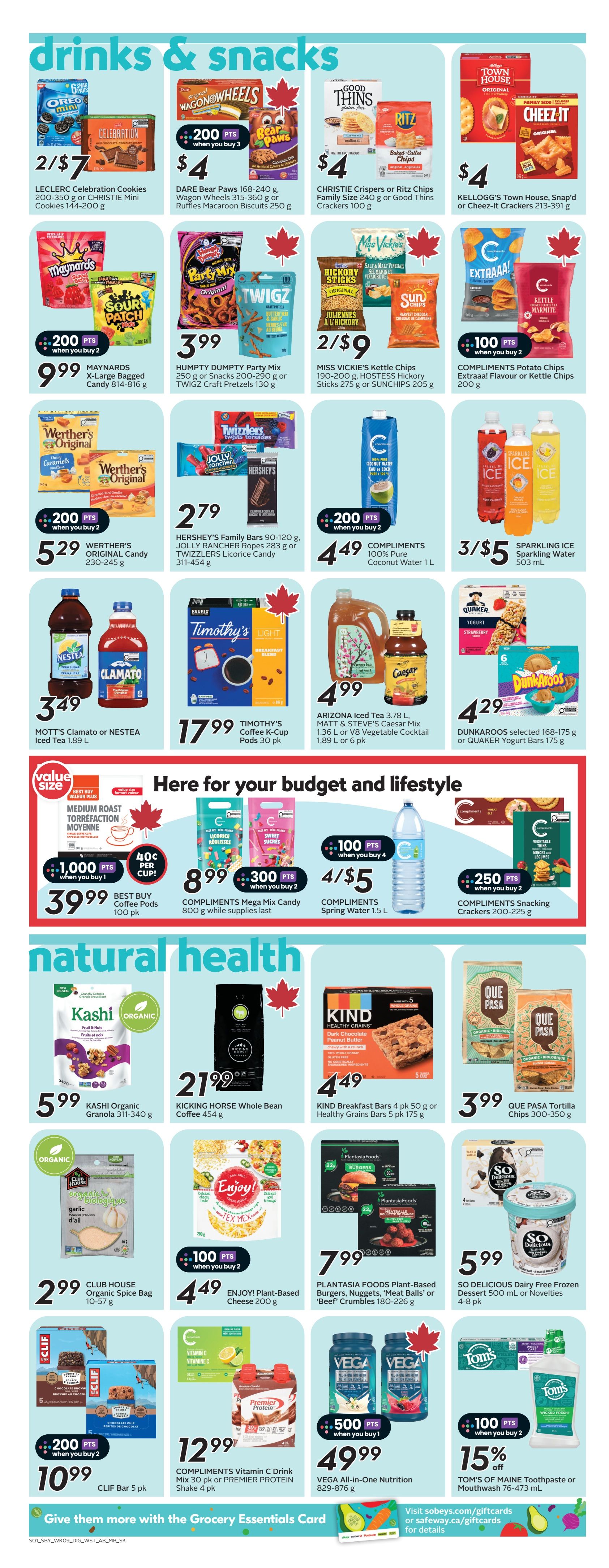 Sobeys/Safeway (SK & MB) Flyer June 25 to July 1