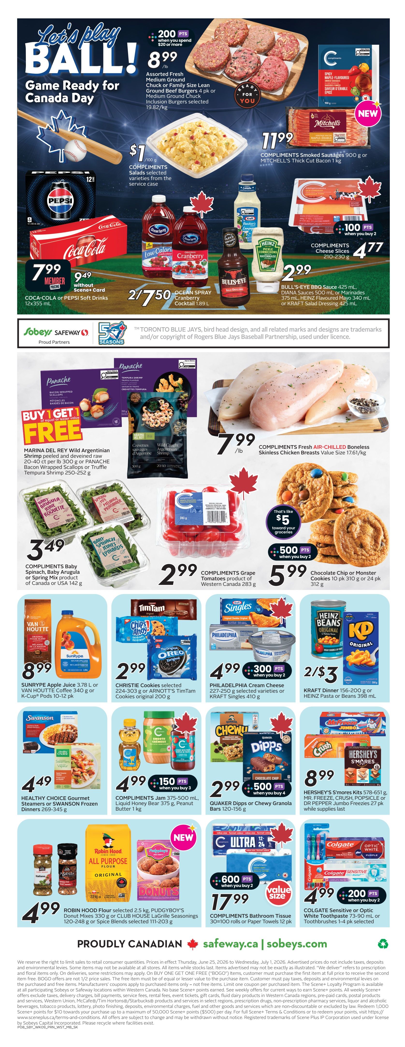 Sobeys/Safeway (SK & MB) Flyer June 25 to July 1