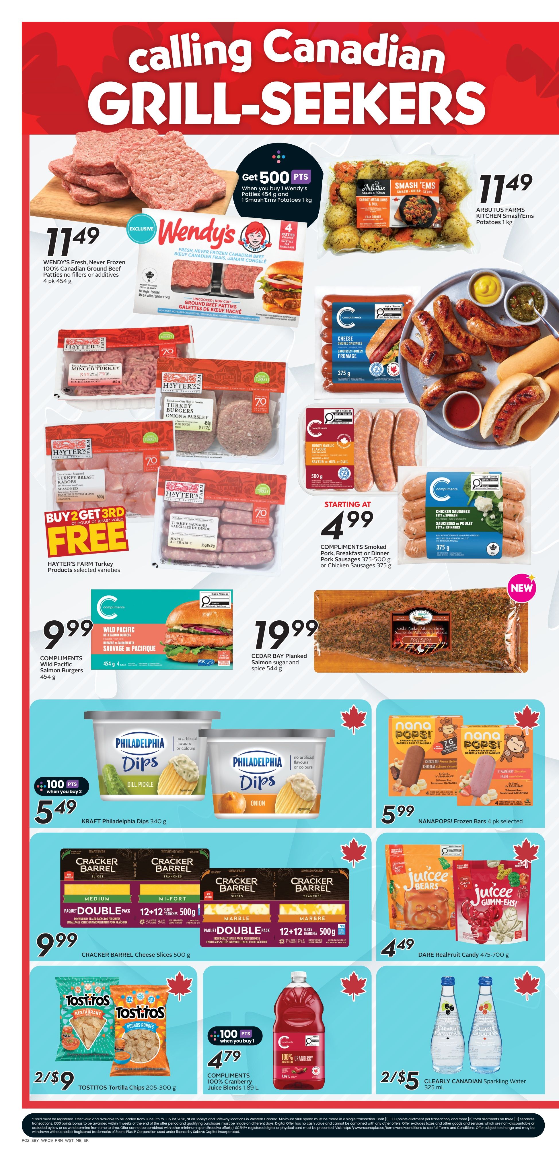 Sobeys/Safeway (SK & MB) Flyer June 25 to July 1