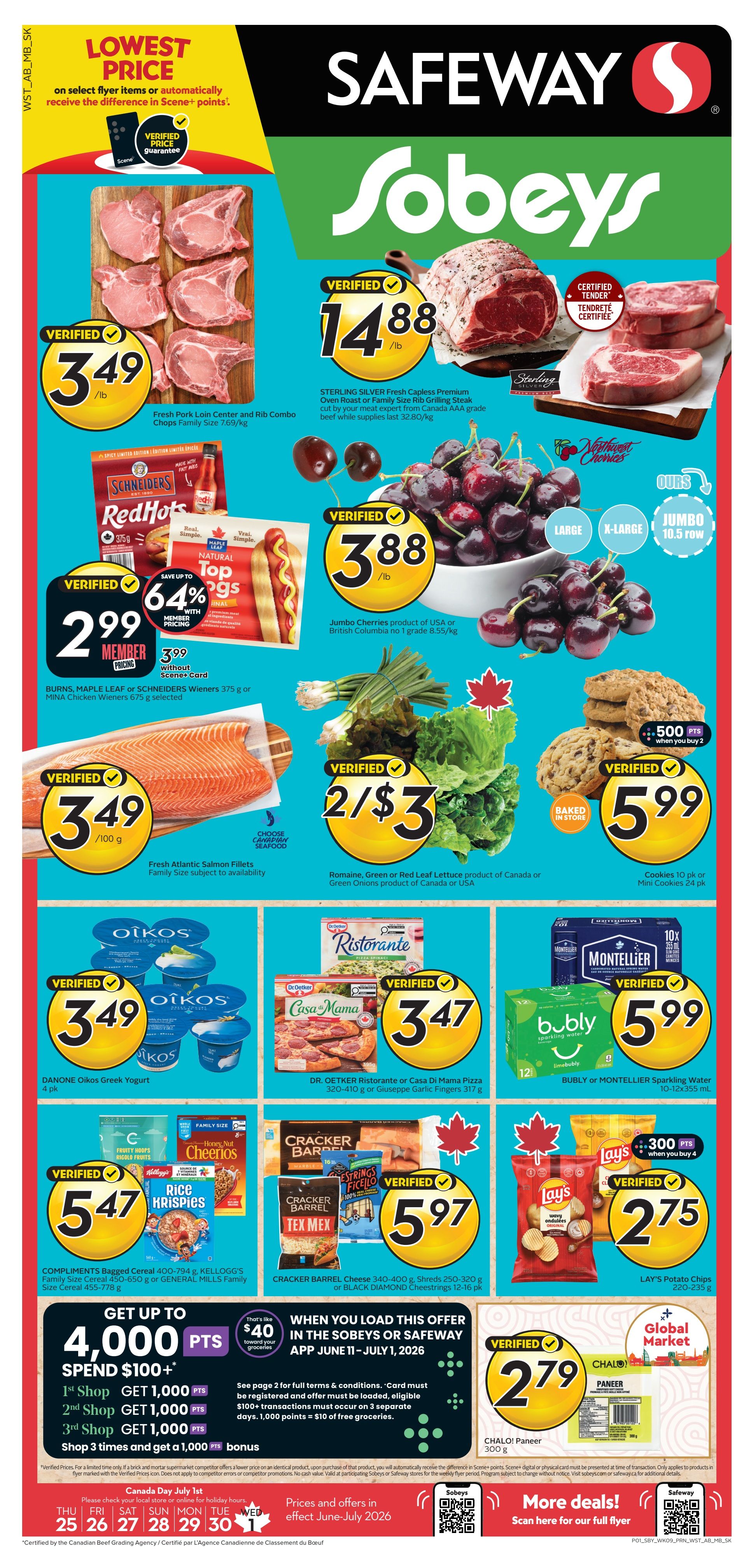 Sobeys/Safeway (AB) Flyer June 25 to July 1